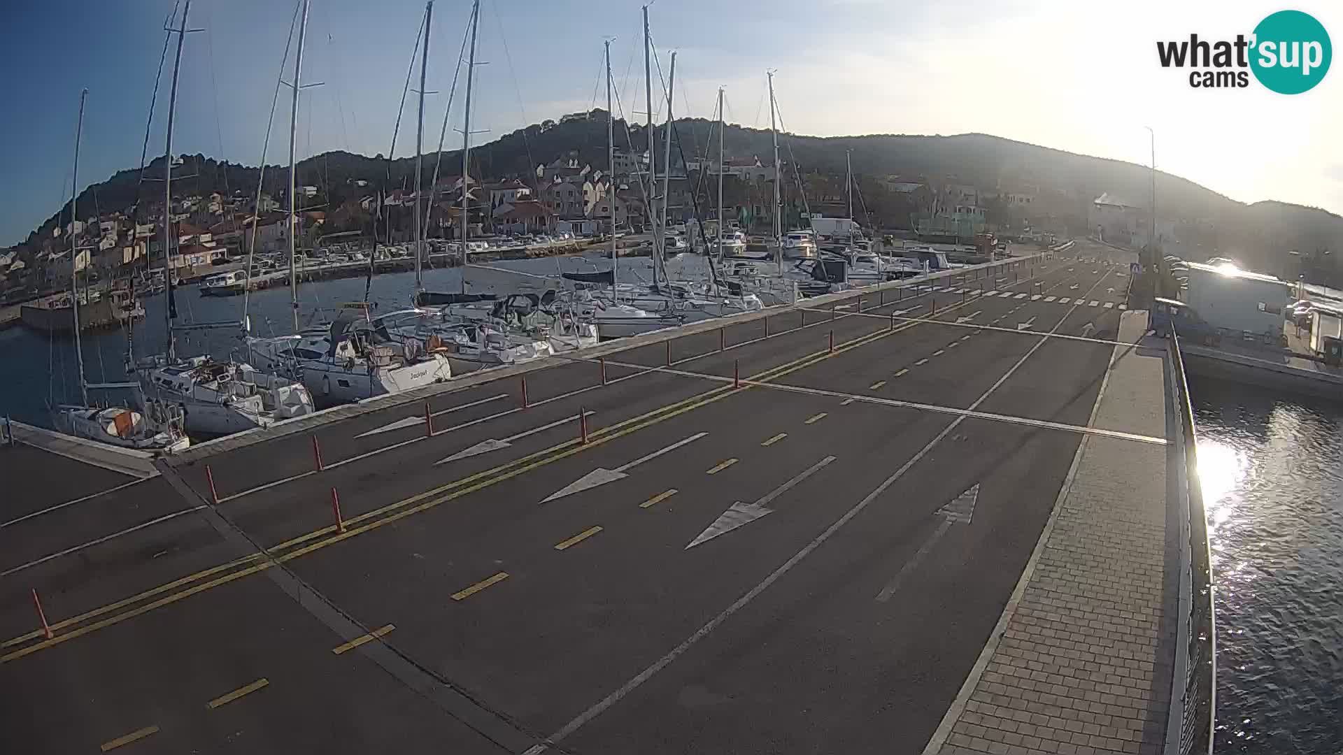 Dalmatien Tkon Fähre – Webcams Kroatien