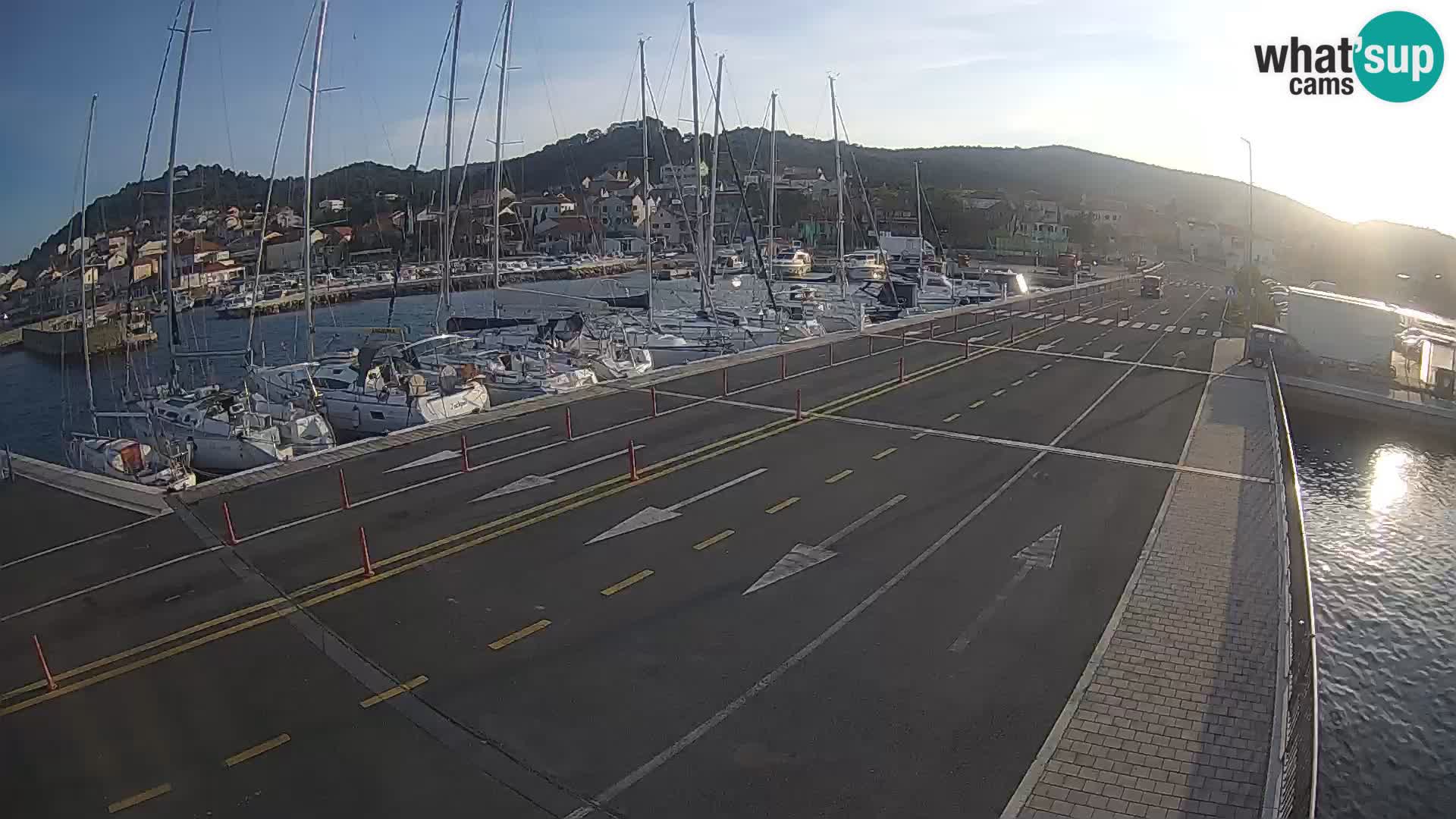 Dalmazia traghetto Tkon – webcam Croazia