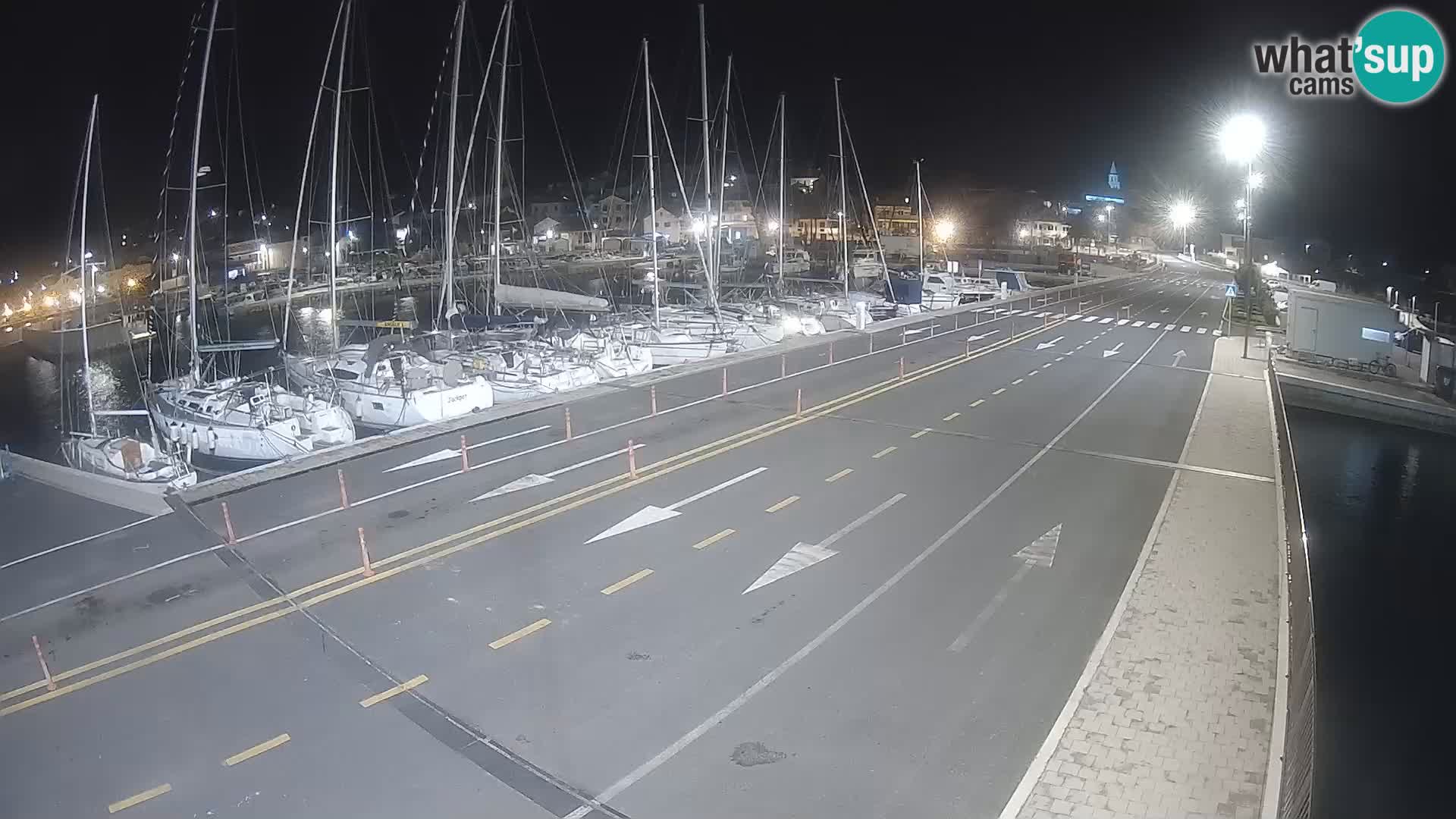 Dalmatia Tkon Ferry – webcams Croatia