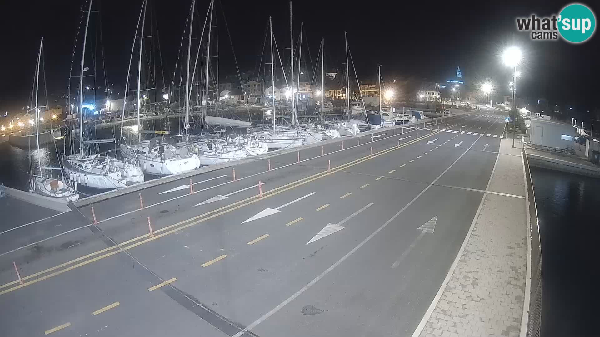 Dalmatia Tkon Ferry – webcams Croatia