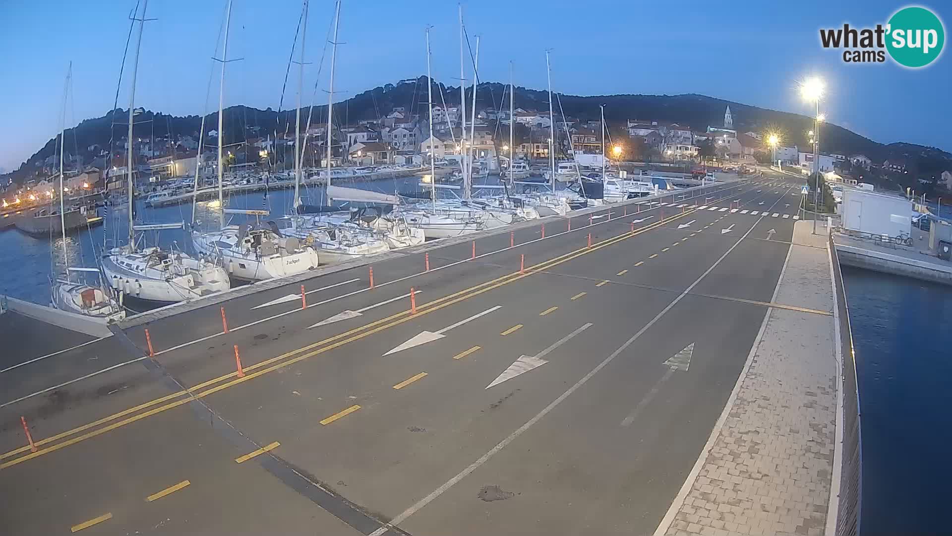 Dalmatien Tkon Fähre – Webcams Kroatien