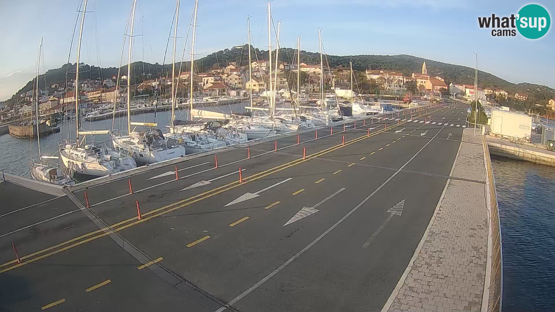 Dalmatia Tkon Ferry – webcams Croatia