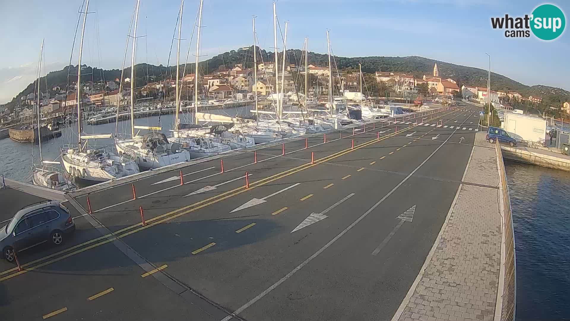 Dalmatia Tkon Ferry – webcams Croatia