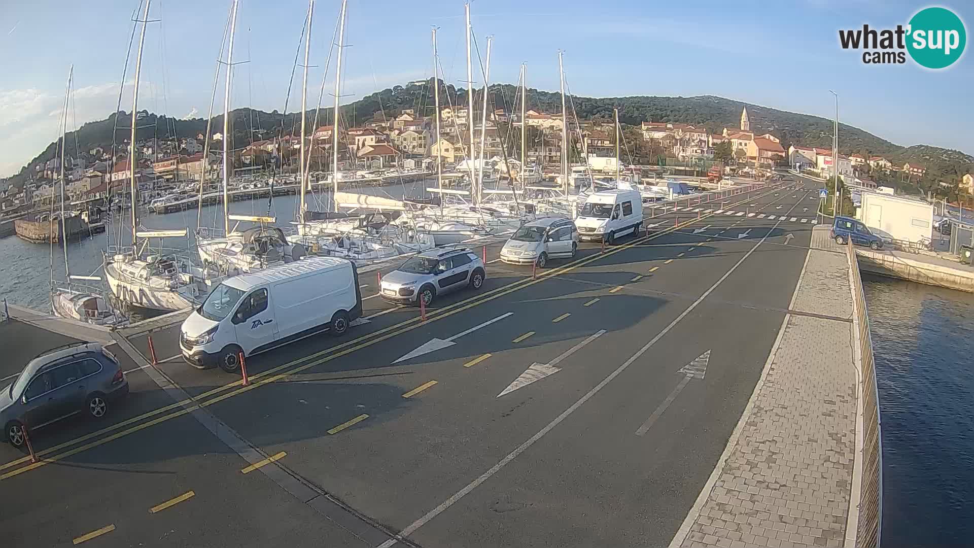 Dalmatia Tkon Ferry – webcams Croatia