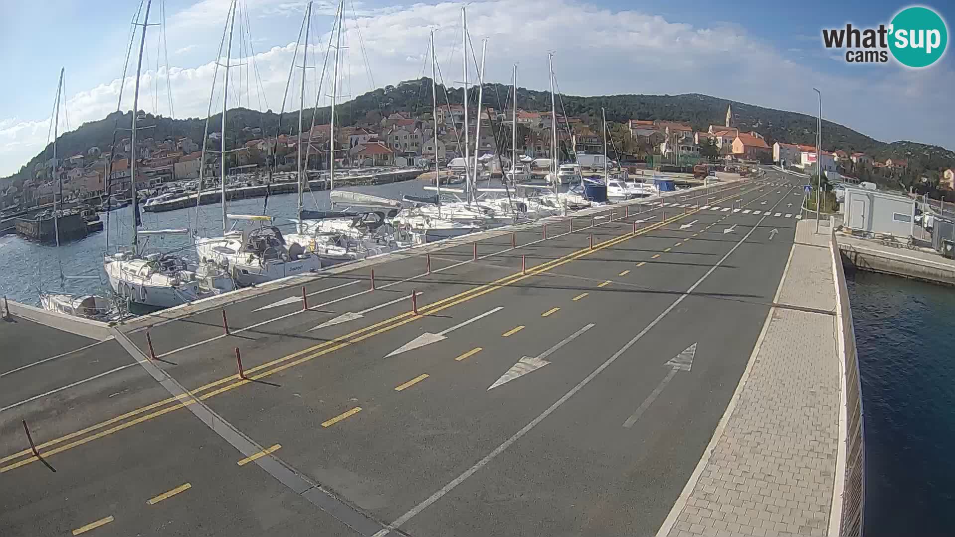 Dalmatia Tkon Ferry – webcams Croatia