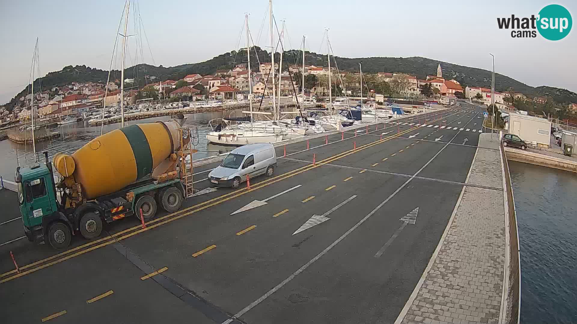 Dalmatien Tkon Fähre – Webcams Kroatien