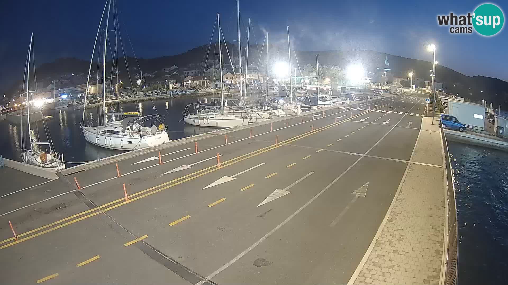 Dalmacija Trajekt Tkon – spletne kamere Hrvaška