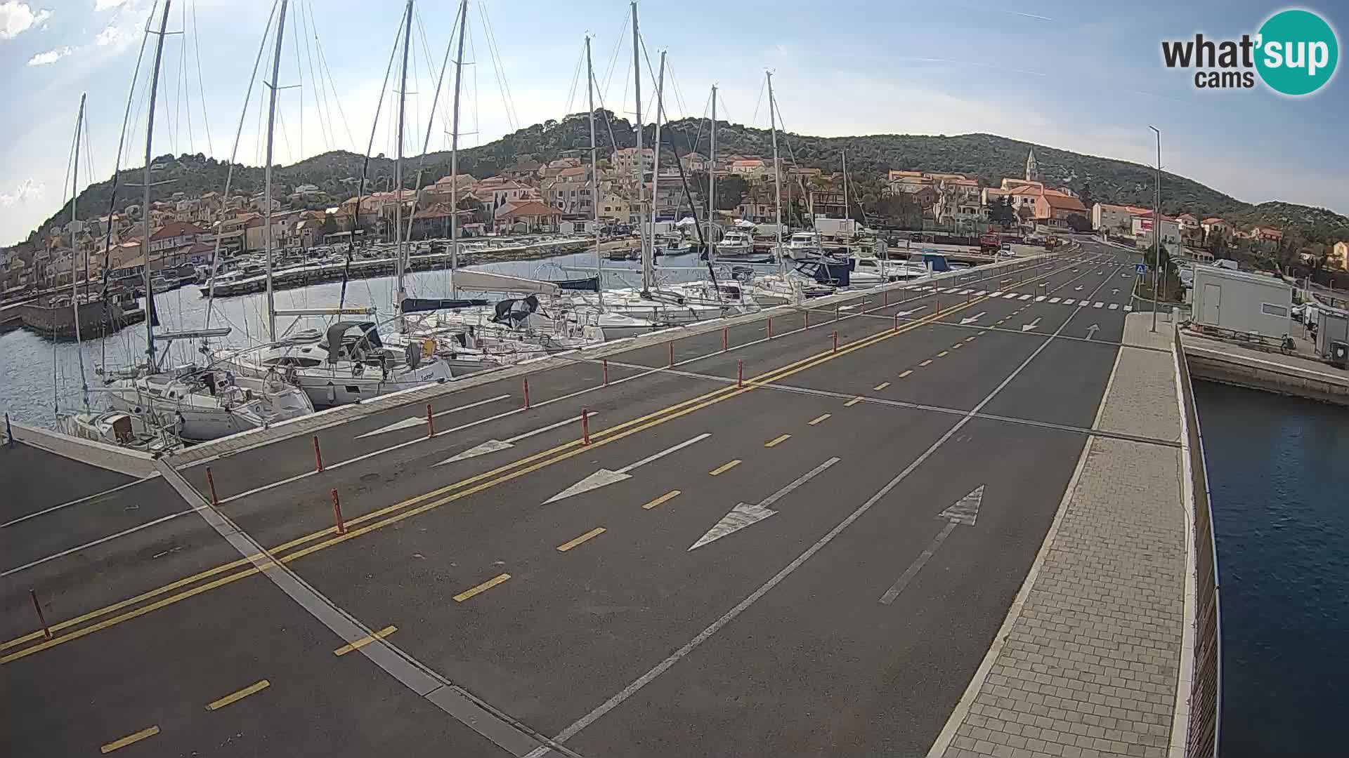 Dalmacija Trajekt Tkon – spletne kamere Hrvaška