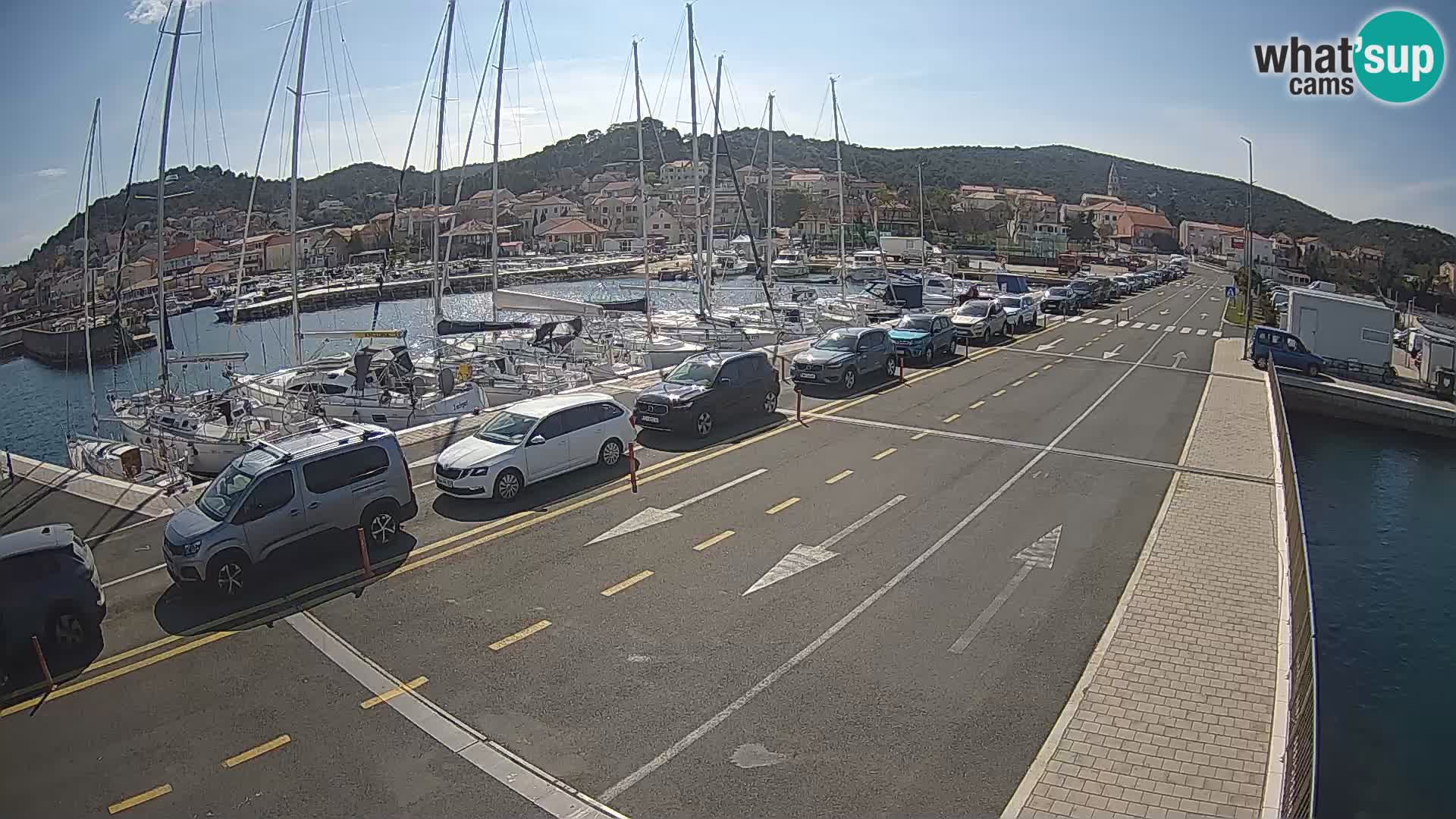 Dalmacija Trajekt Tkon – spletne kamere Hrvaška