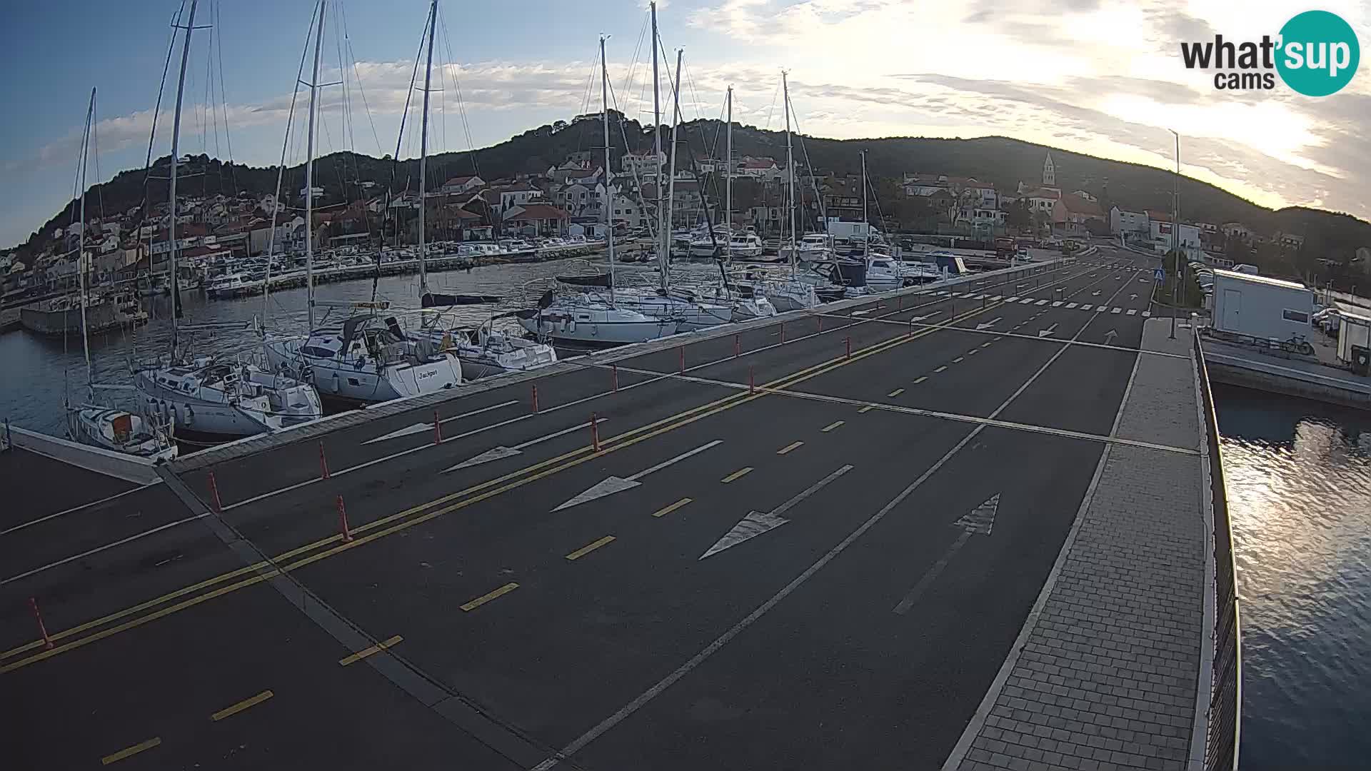 Dalmatia Tkon Ferry – webcams Croatia