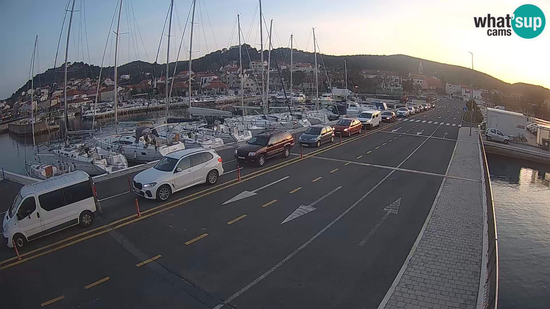 Dalmatia Tkon Ferry – webcams Croatia