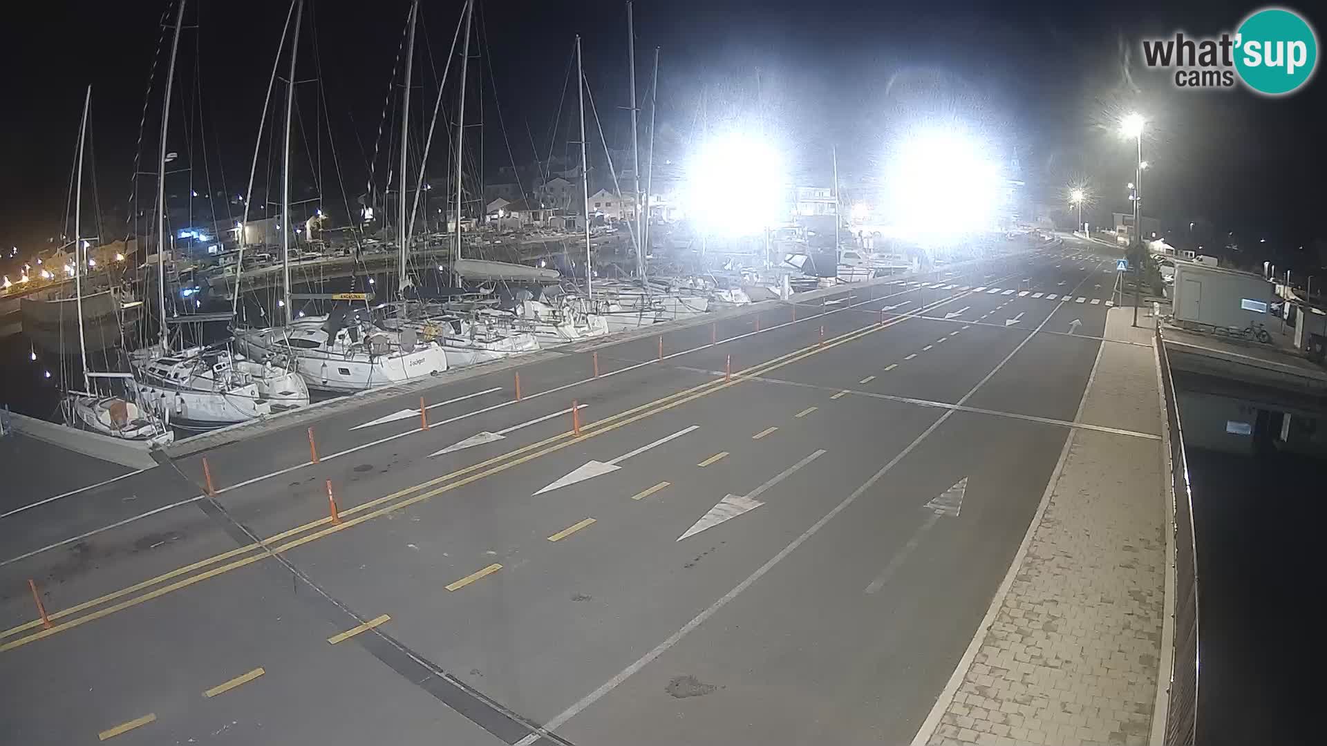 Dalmatia Tkon Ferry – webcams Croatia