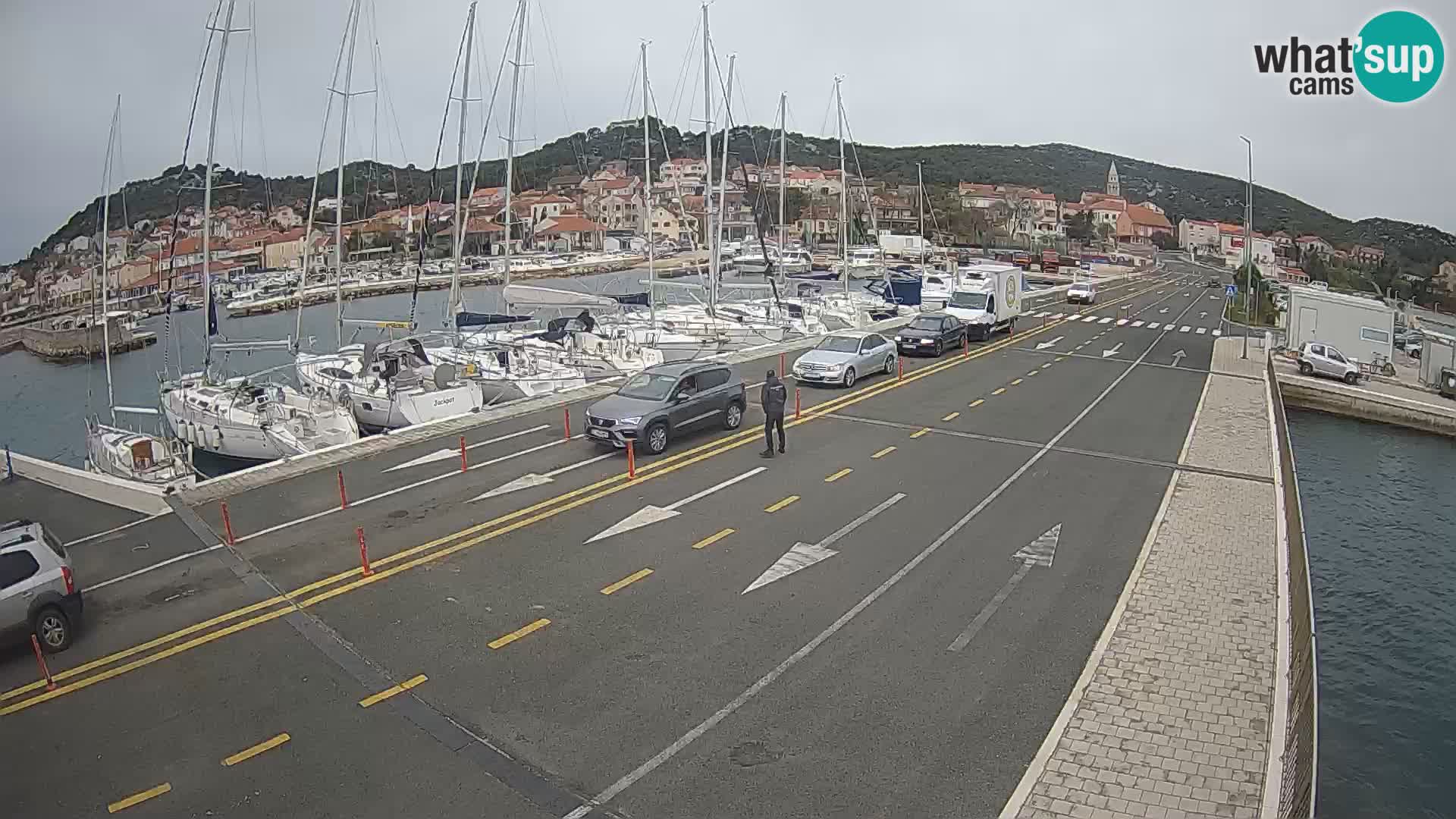 Dalmatia Tkon Ferry – webcams Croatia