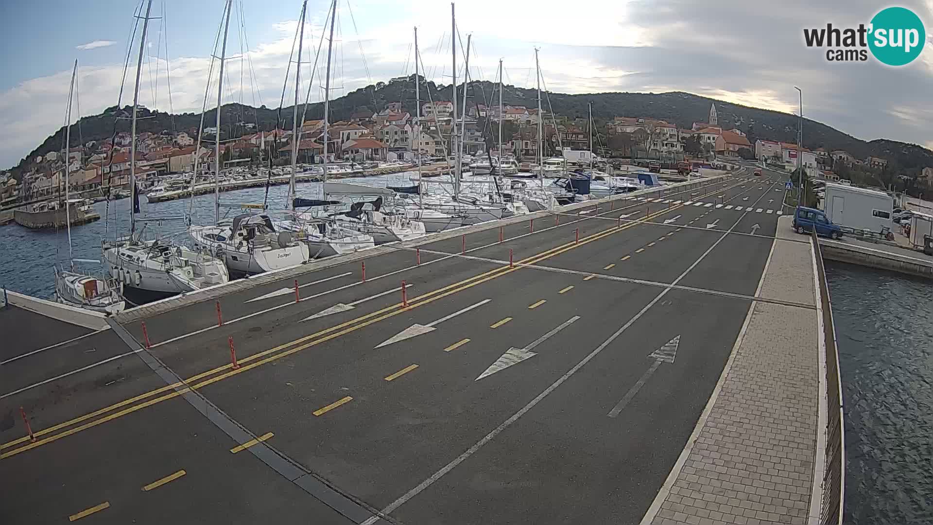 Dalmatia Tkon Ferry – webcams Croatia