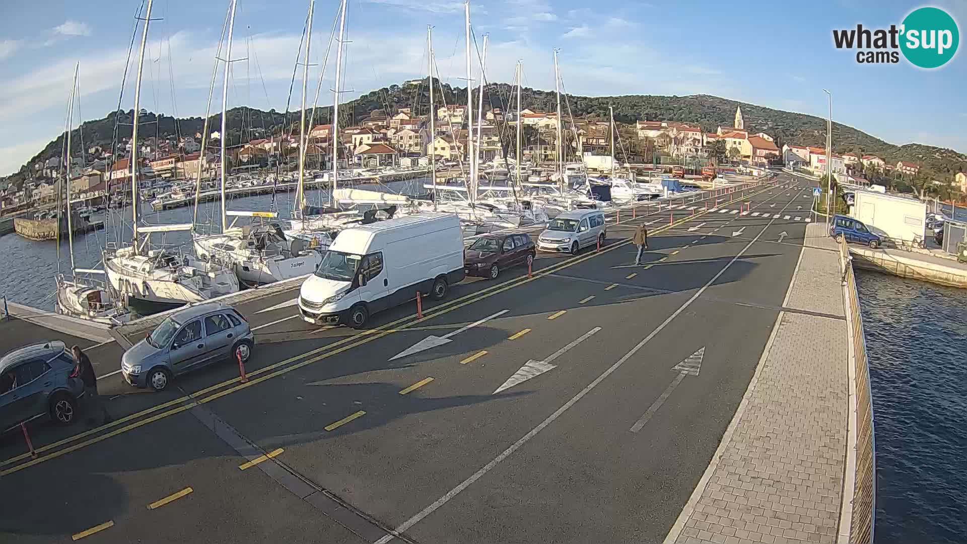 Dalmatien Tkon Fähre – Webcams Kroatien