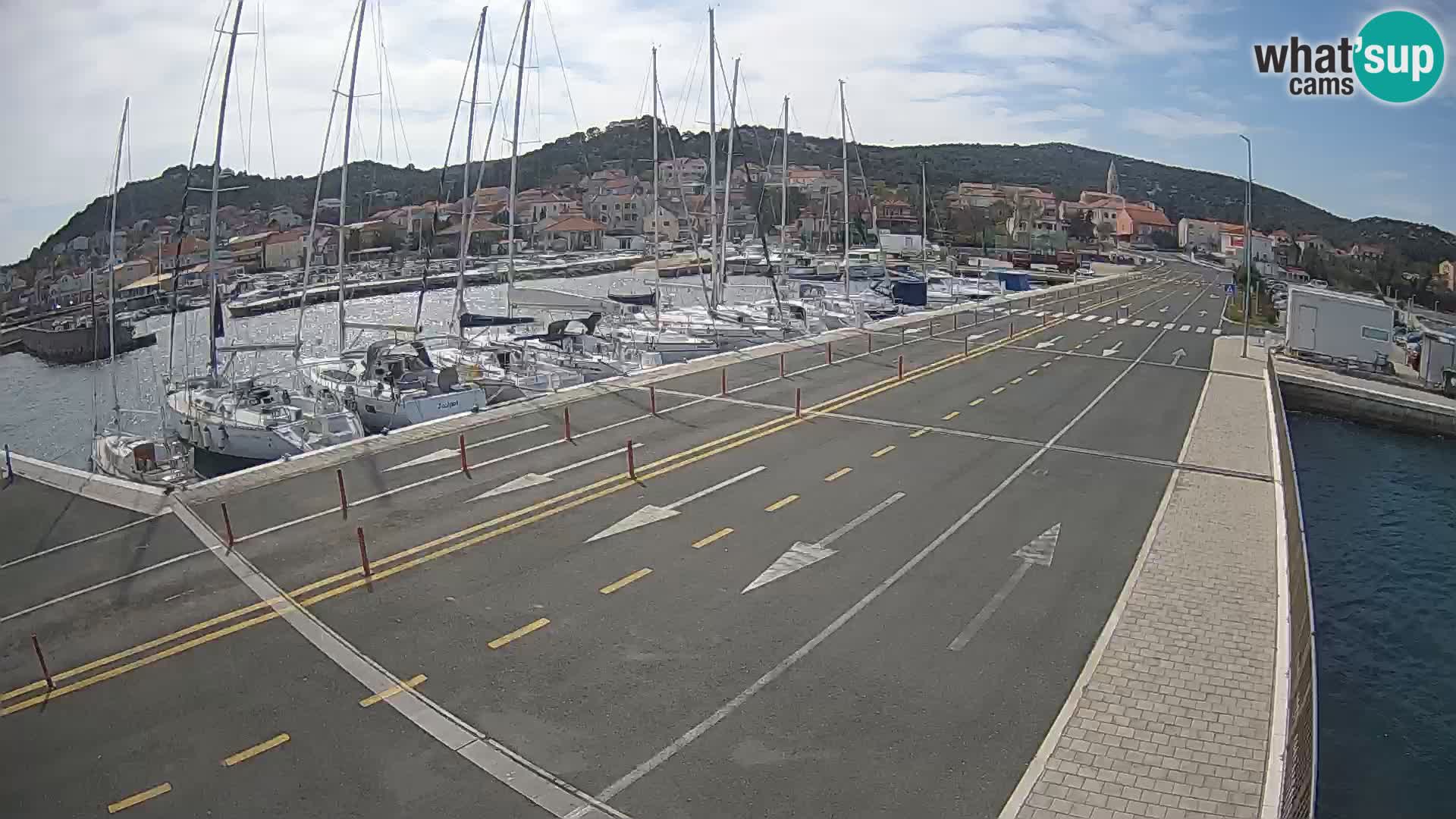 Dalmacija Trajekt Tkon – spletne kamere Hrvaška