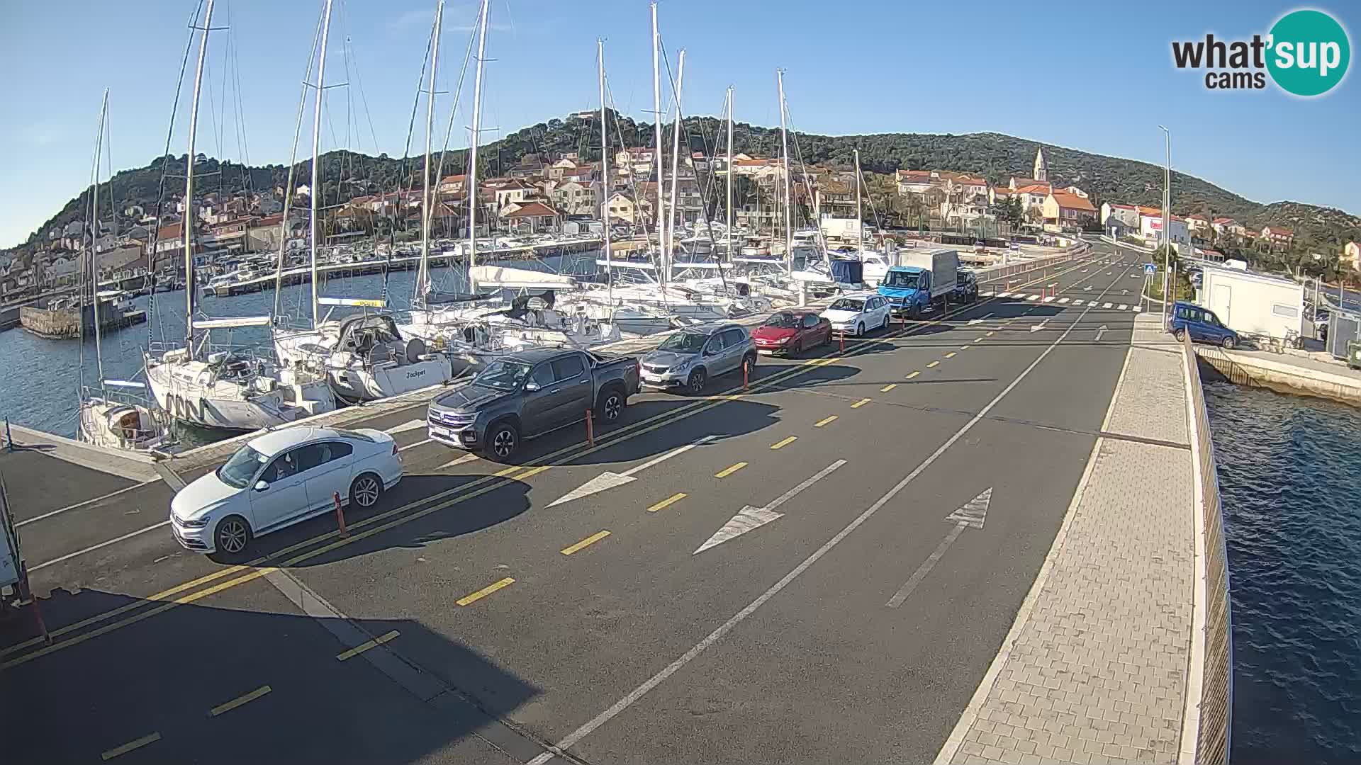 Dalmatien Tkon Fähre – Webcams Kroatien