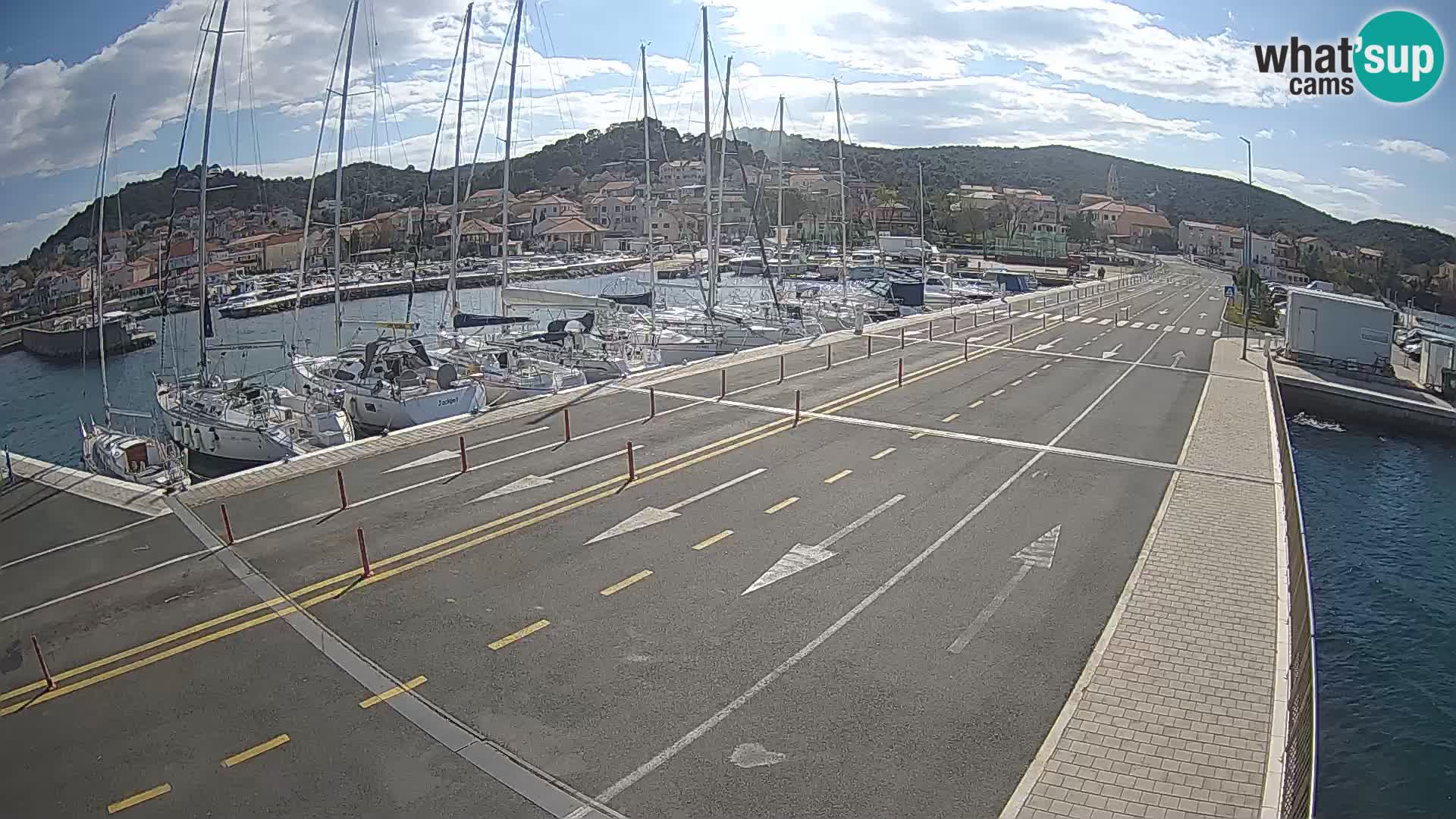 Dalmazia traghetto Tkon – webcam Croazia