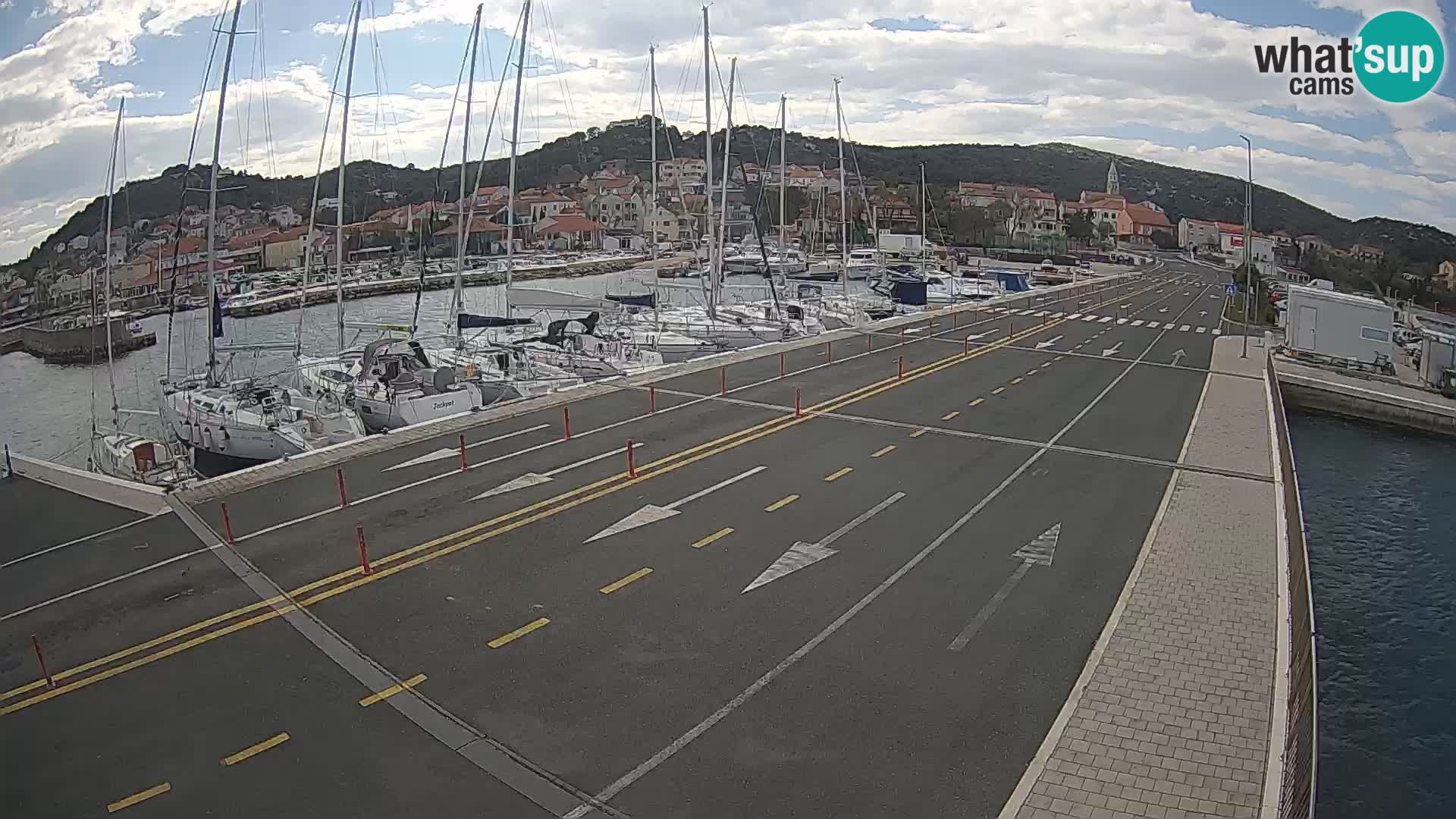 Dalmatia Tkon Ferry – webcams Croatia
