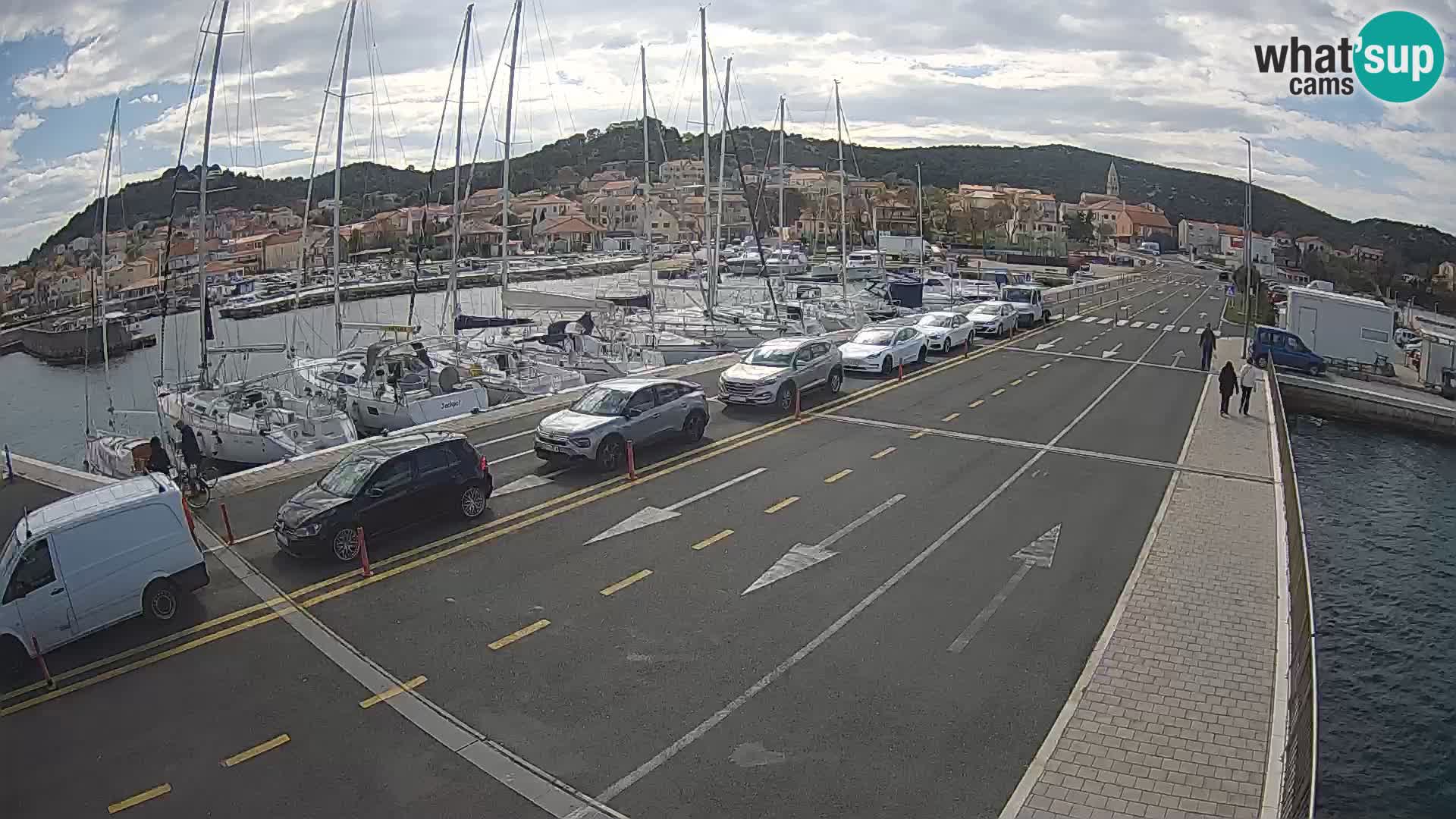 Dalmacija Trajekt Tkon – spletne kamere Hrvaška