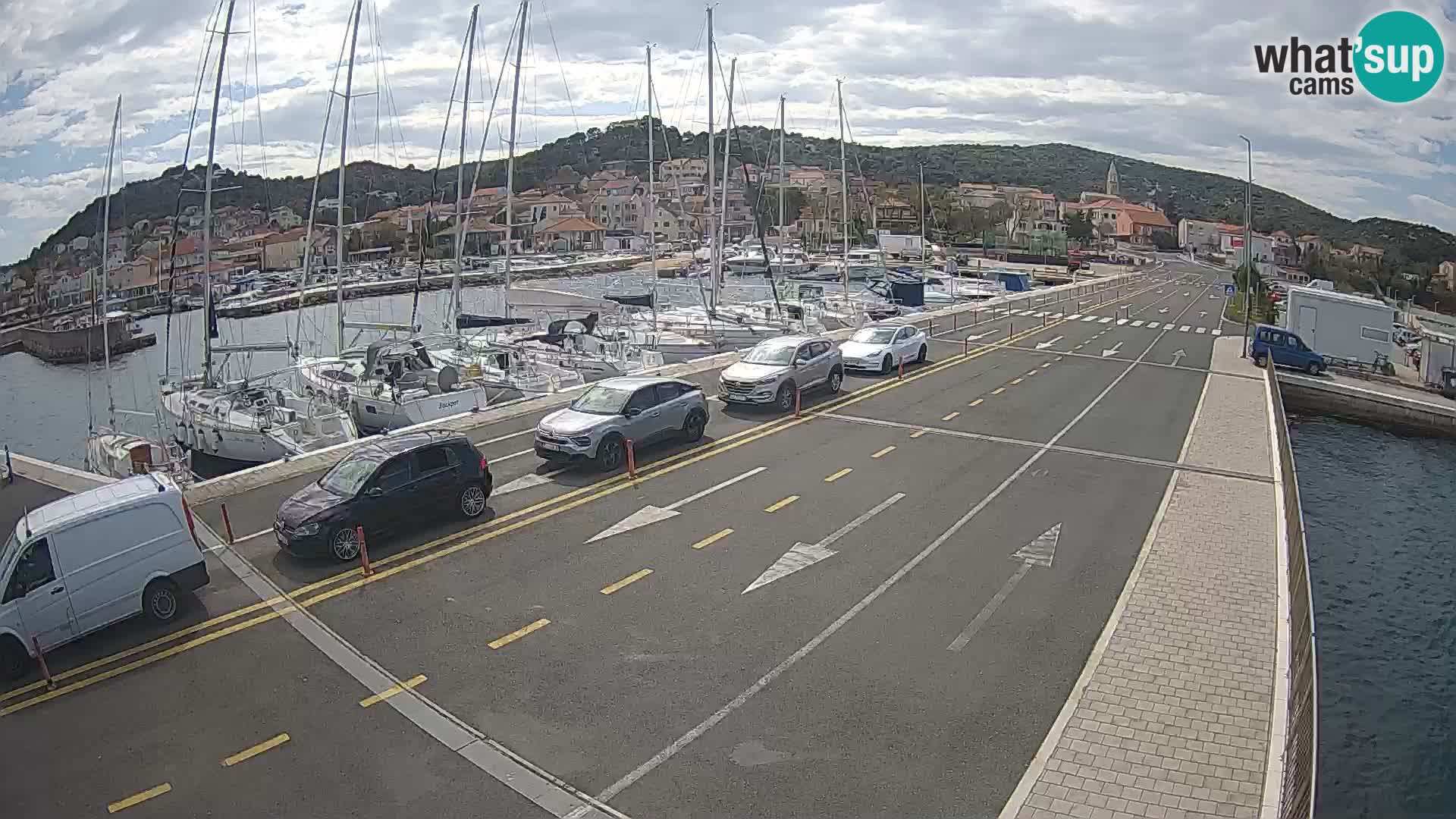 Dalmacija Trajekt Tkon – spletne kamere Hrvaška