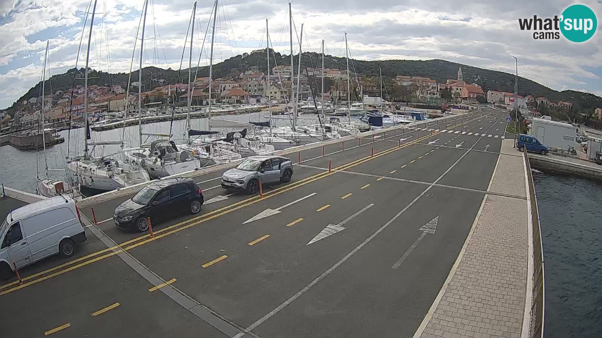 Dalmazia traghetto Tkon – webcam Croazia