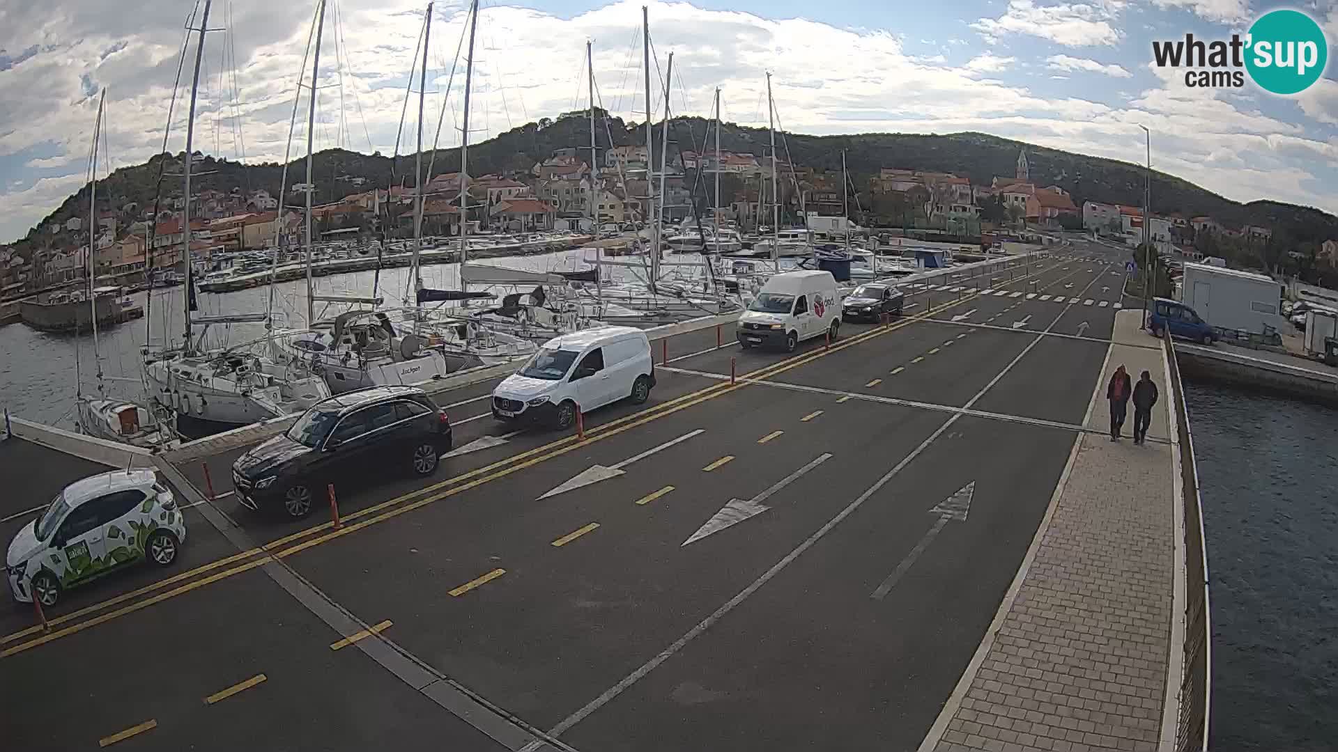 Dalmatia Tkon Ferry – webcams Croatia