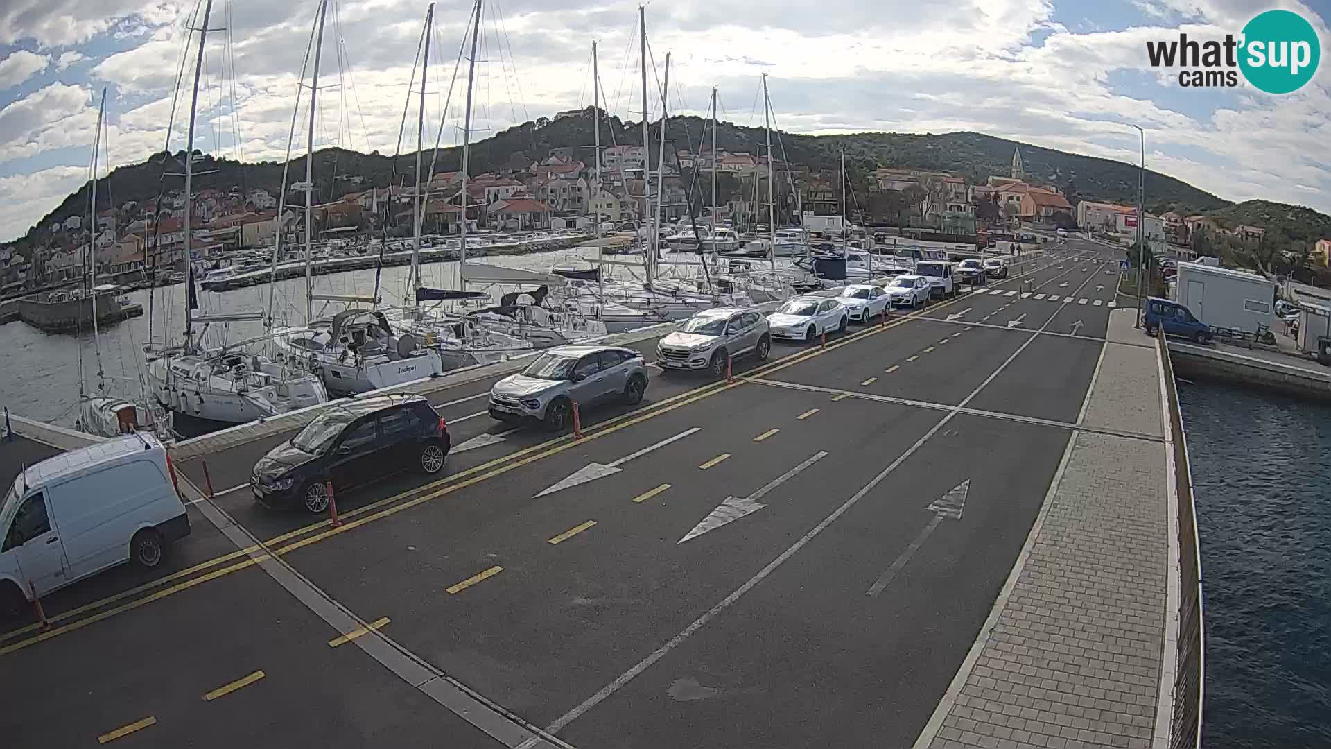 Dalmazia traghetto Tkon – webcam Croazia