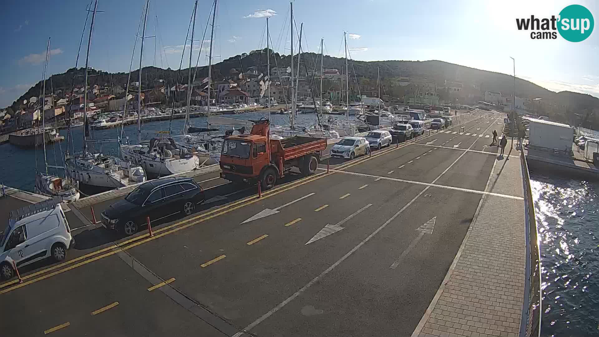 Dalmatia Tkon Ferry – webcams Croatia