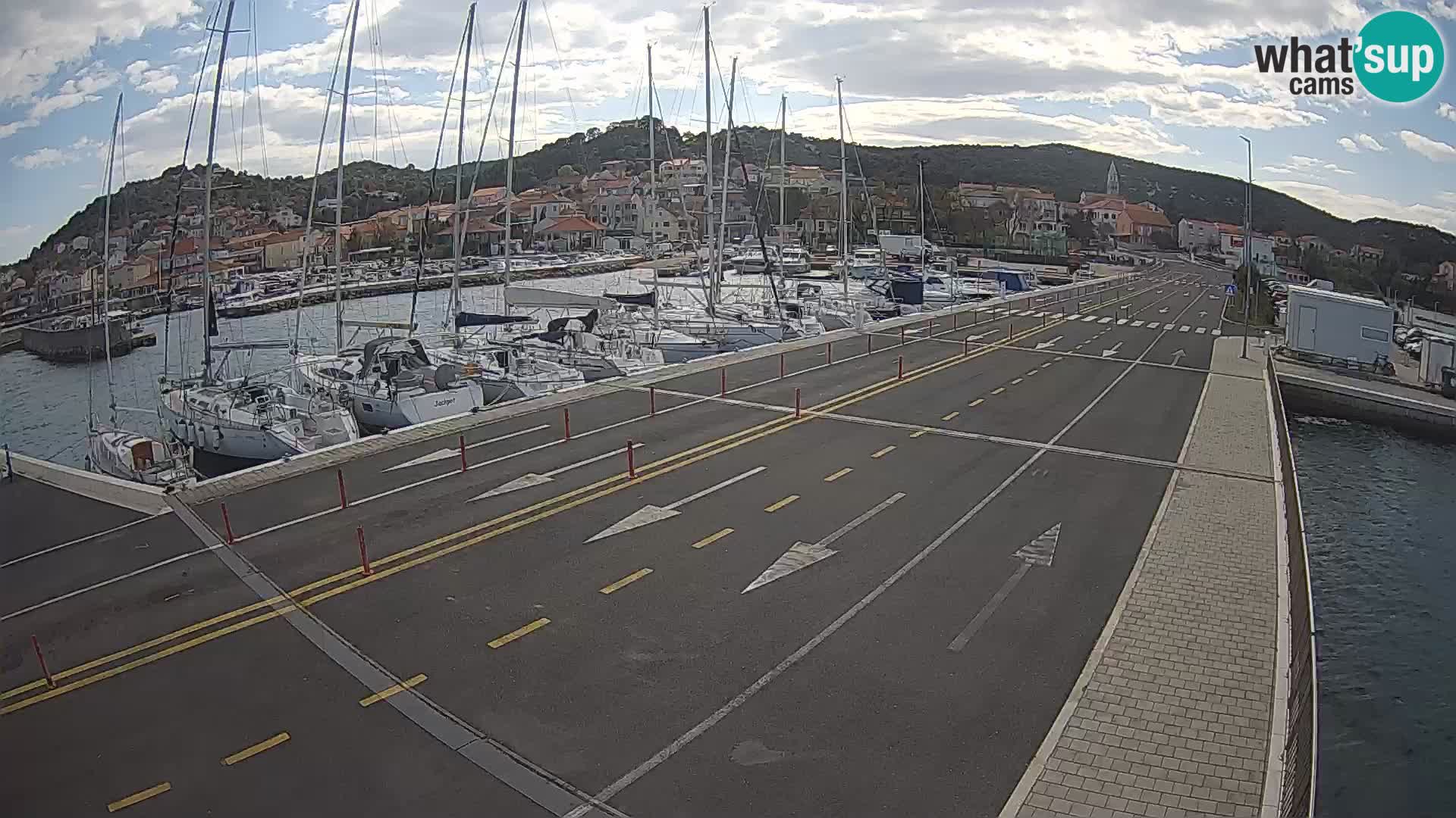 Dalmatia Tkon Ferry – webcams Croatia