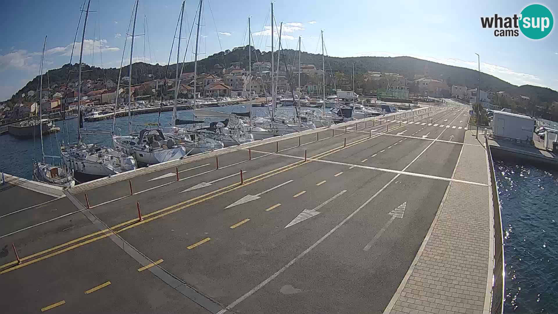 Dalmazia traghetto Tkon – webcam Croazia