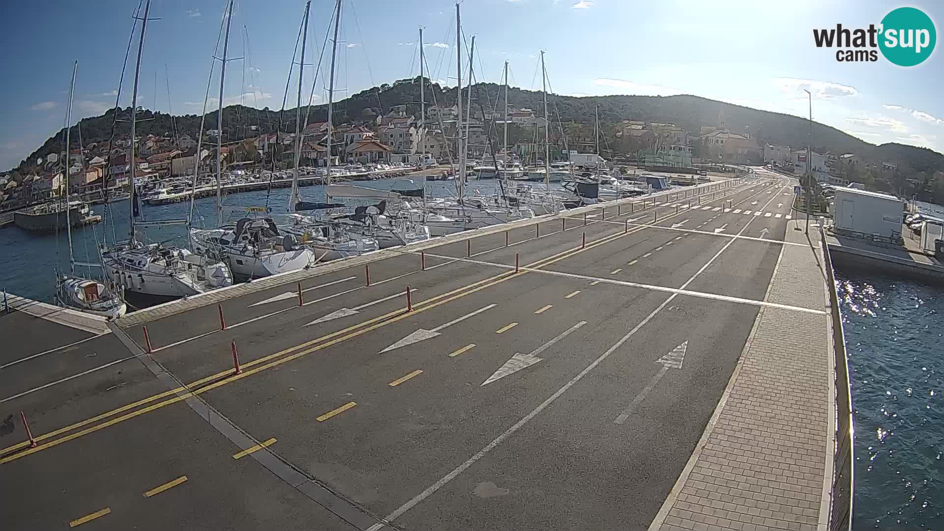 Dalmatien Tkon Fähre – Webcams Kroatien