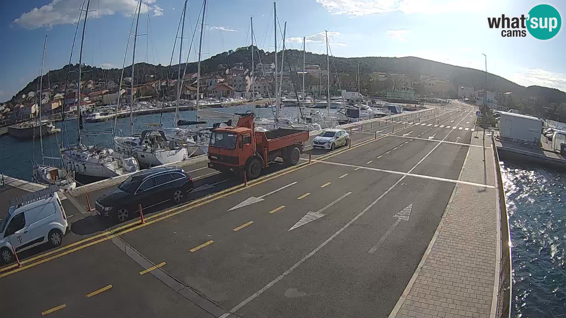 Dalmatia Tkon Ferry – webcams Croatia