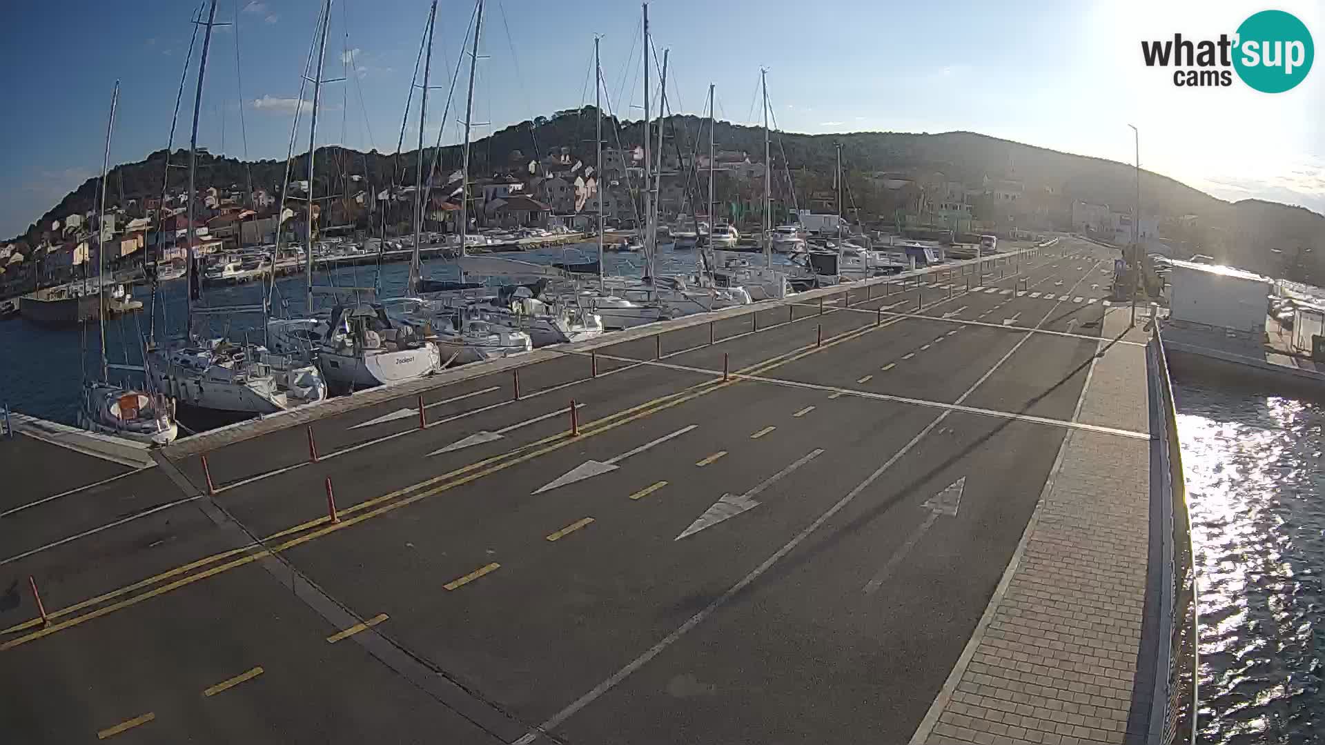 Dalmacija Trajekt Tkon – spletne kamere Hrvaška