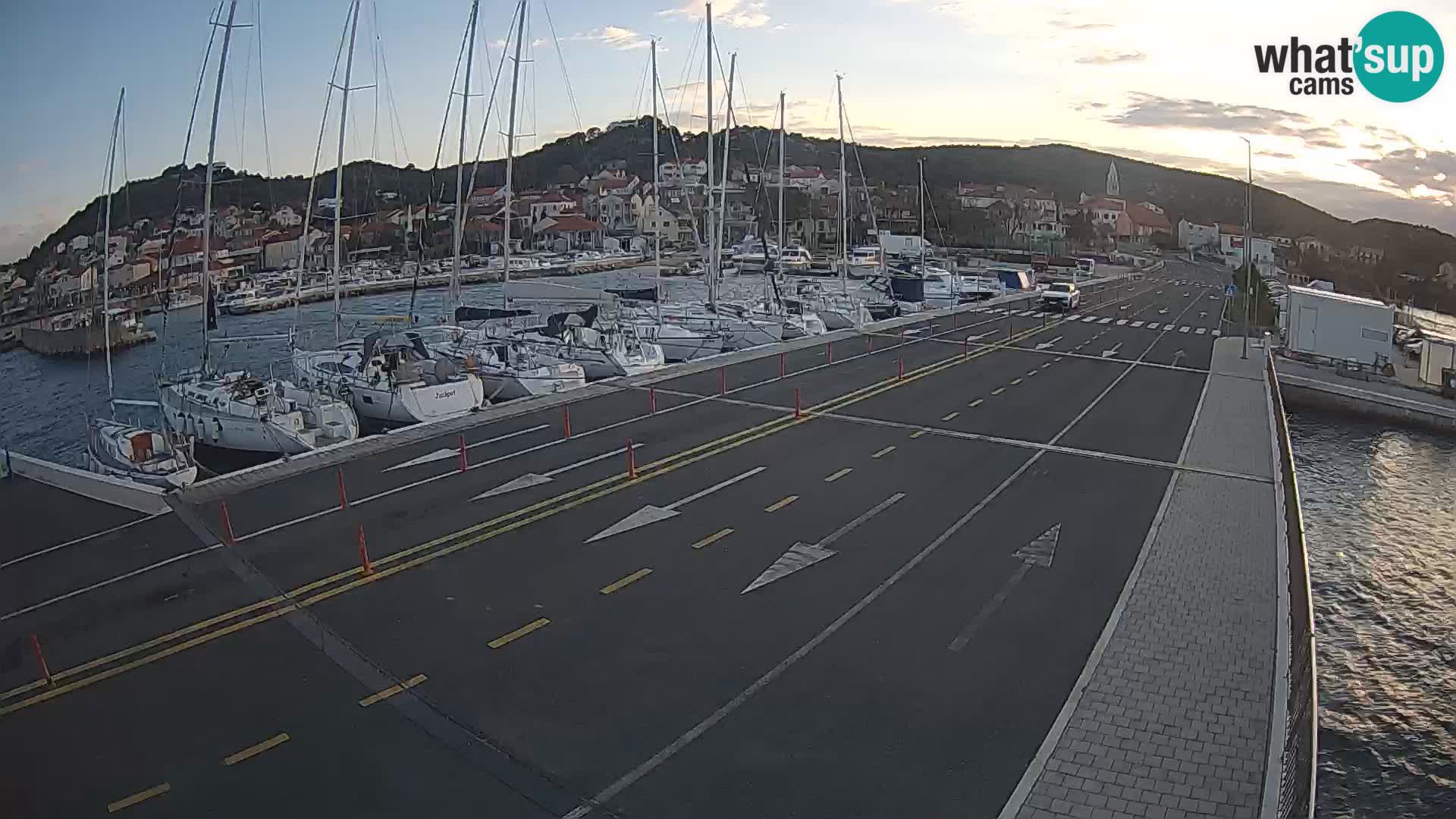 Dalmazia traghetto Tkon – webcam Croazia