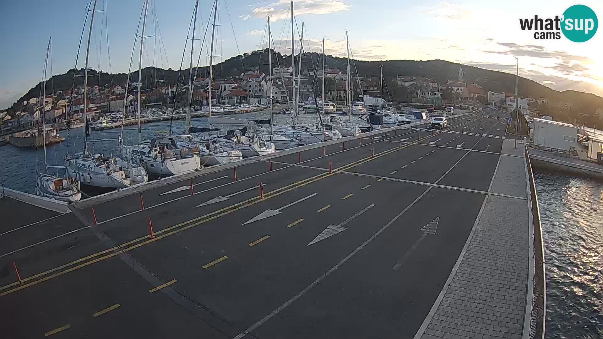 Dalmatien Tkon Fähre – Webcams Kroatien