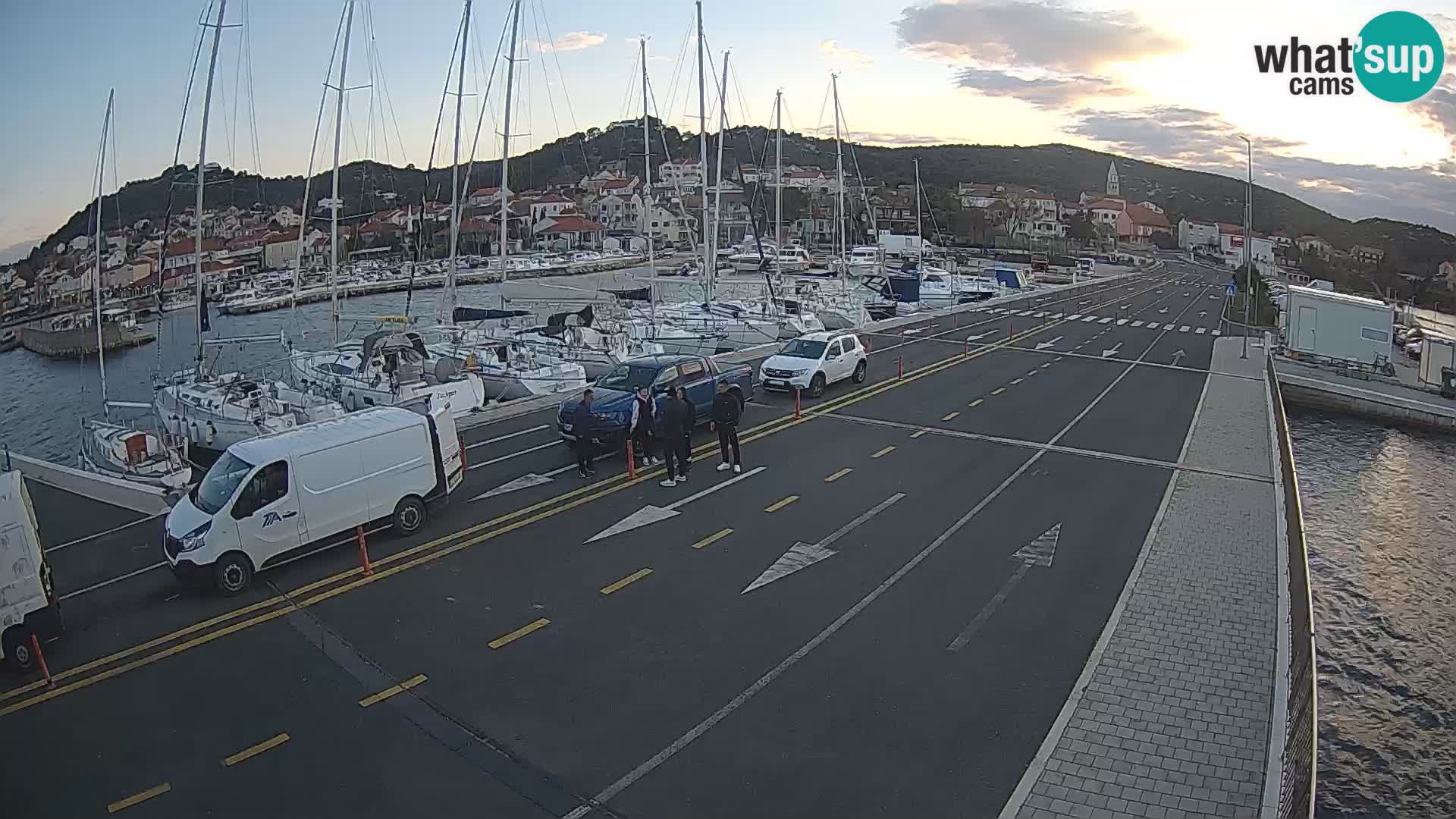 Dalmatien Tkon Fähre – Webcams Kroatien