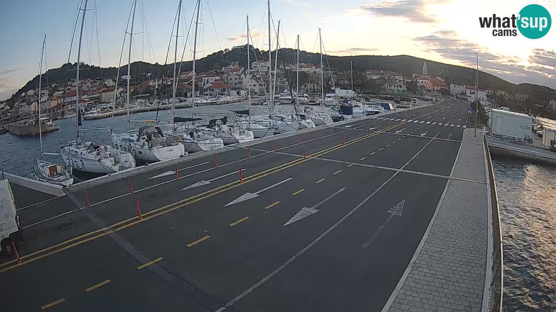 Dalmatia Tkon Ferry – webcams Croatia