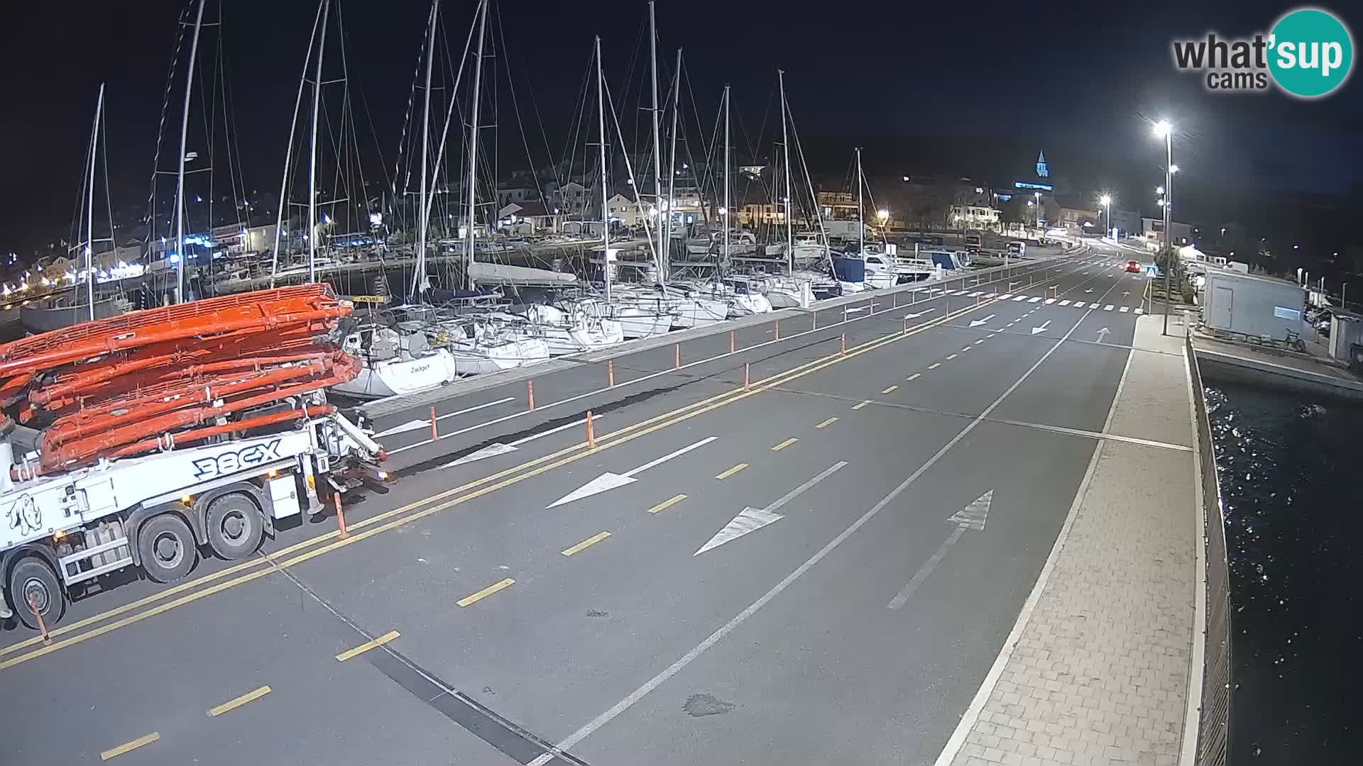 Dalmazia traghetto Tkon – webcam Croazia