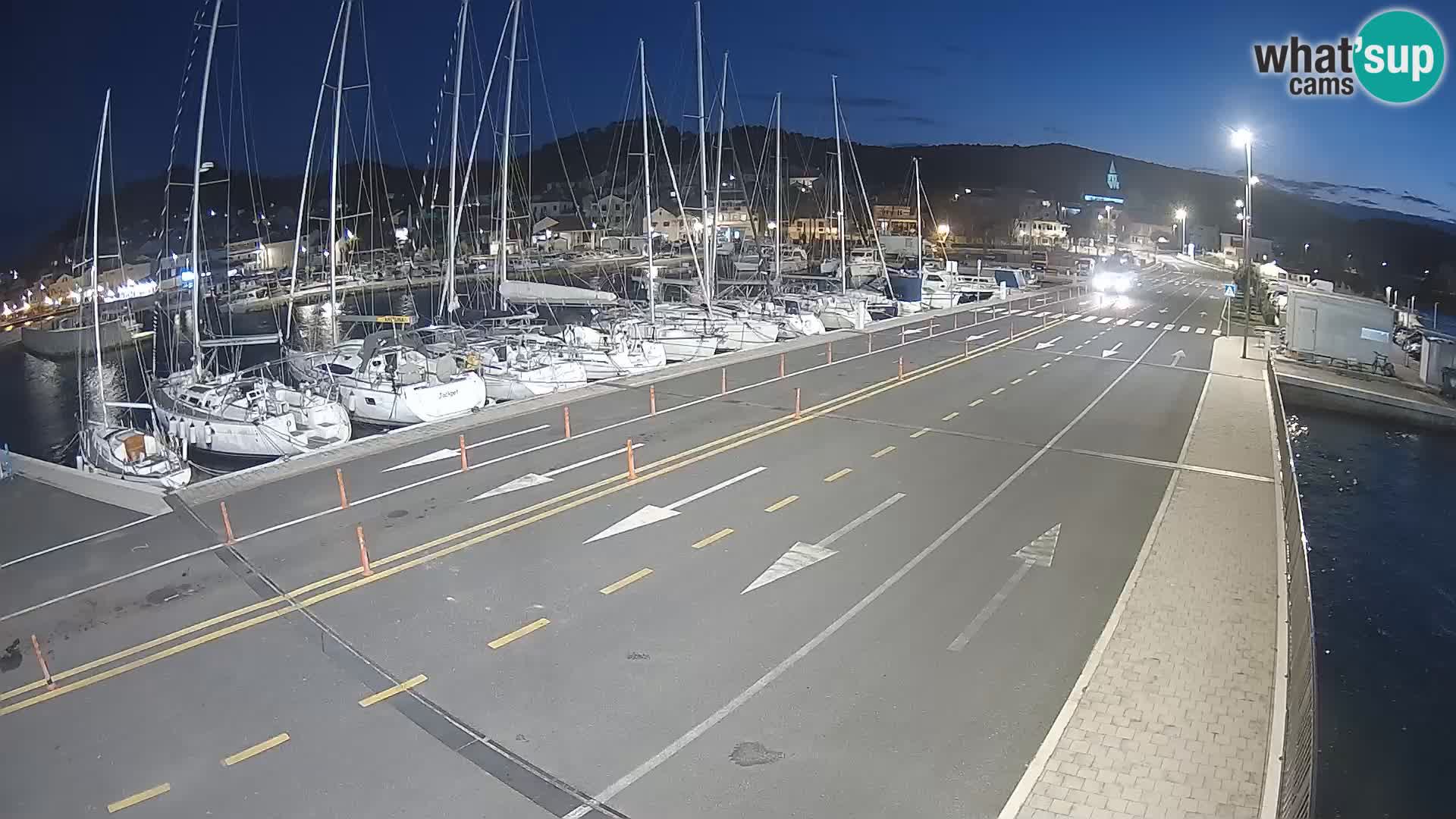 Dalmacia Tkon Transportar- webcams Croacia