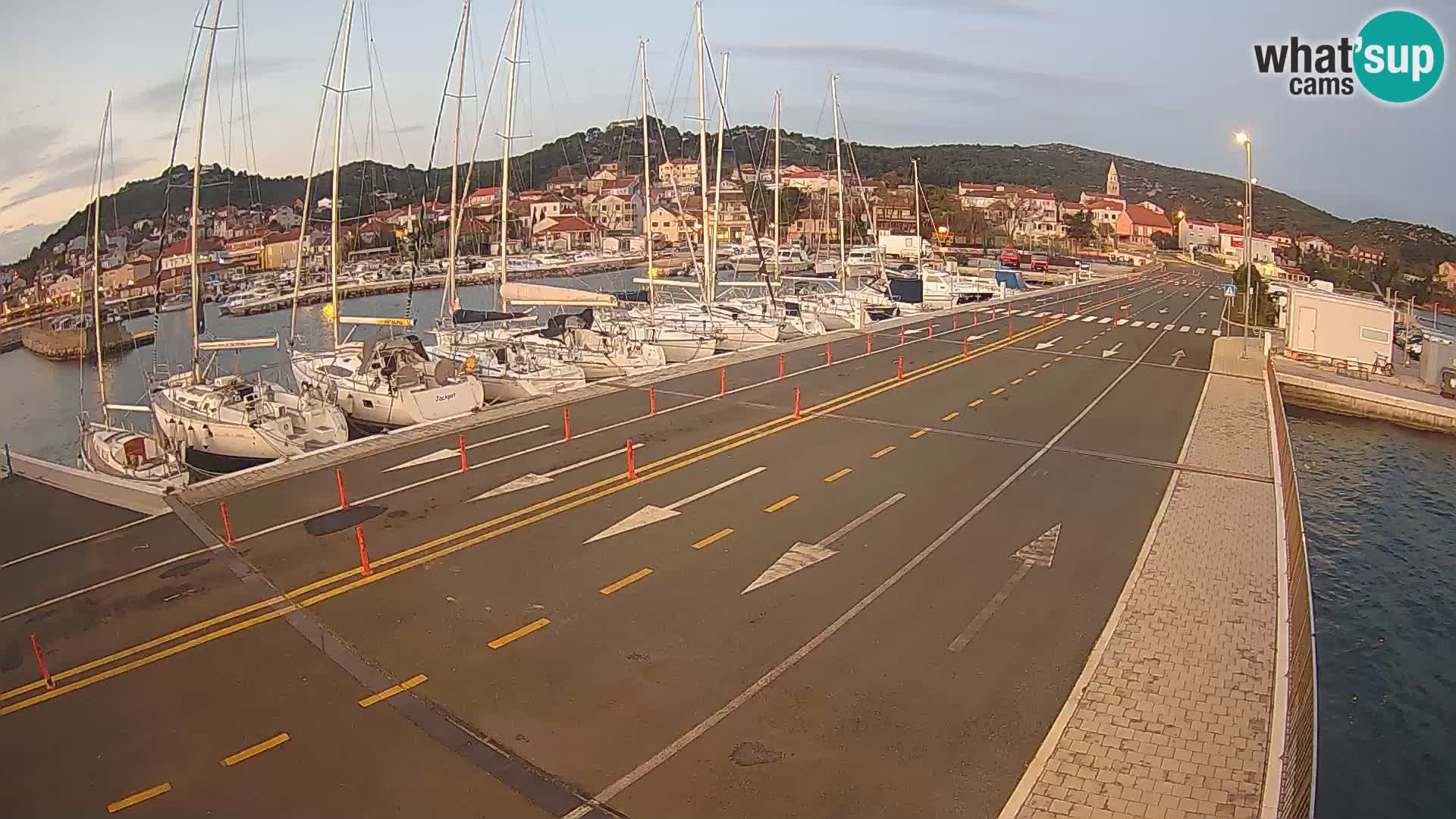 Dalmazia traghetto Tkon – webcam Croazia