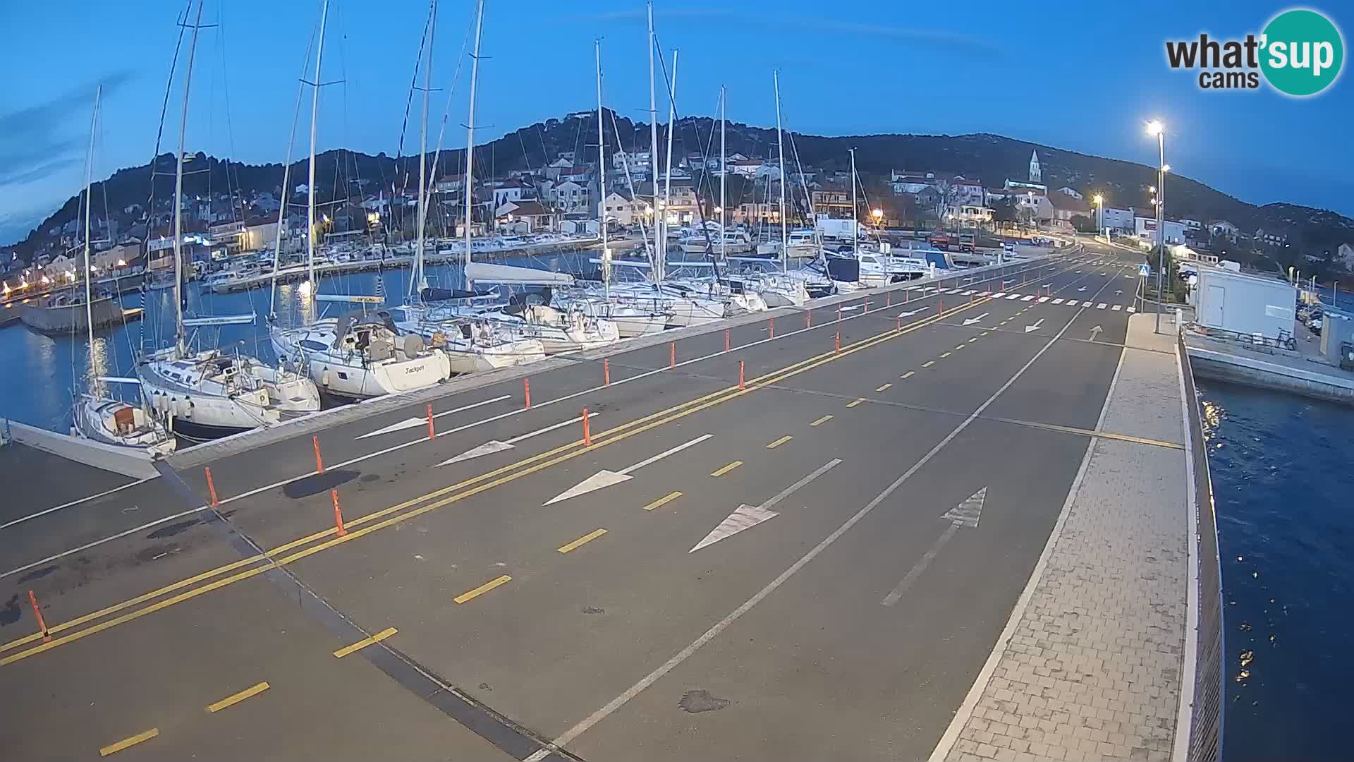 Dalmatien Tkon Fähre – Webcams Kroatien