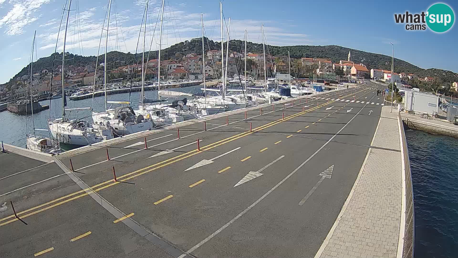 Dalmazia traghetto Tkon – webcam Croazia