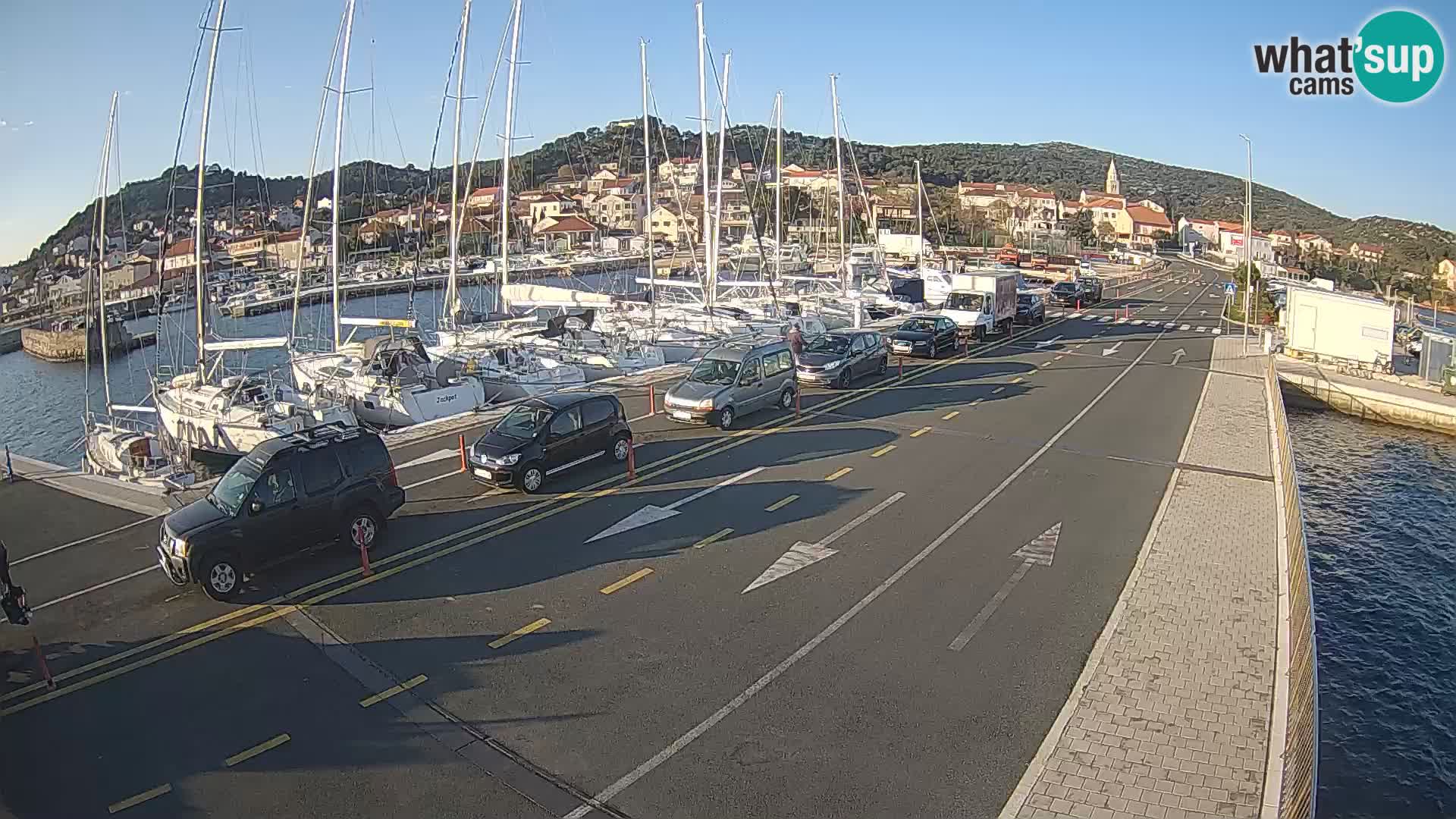 Dalmatien Tkon Fähre – Webcams Kroatien