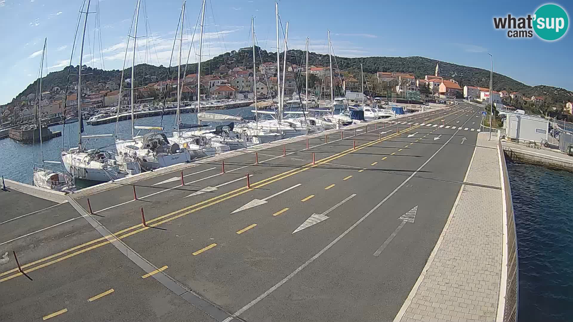 Dalmacija Trajekt Tkon – spletne kamere Hrvaška