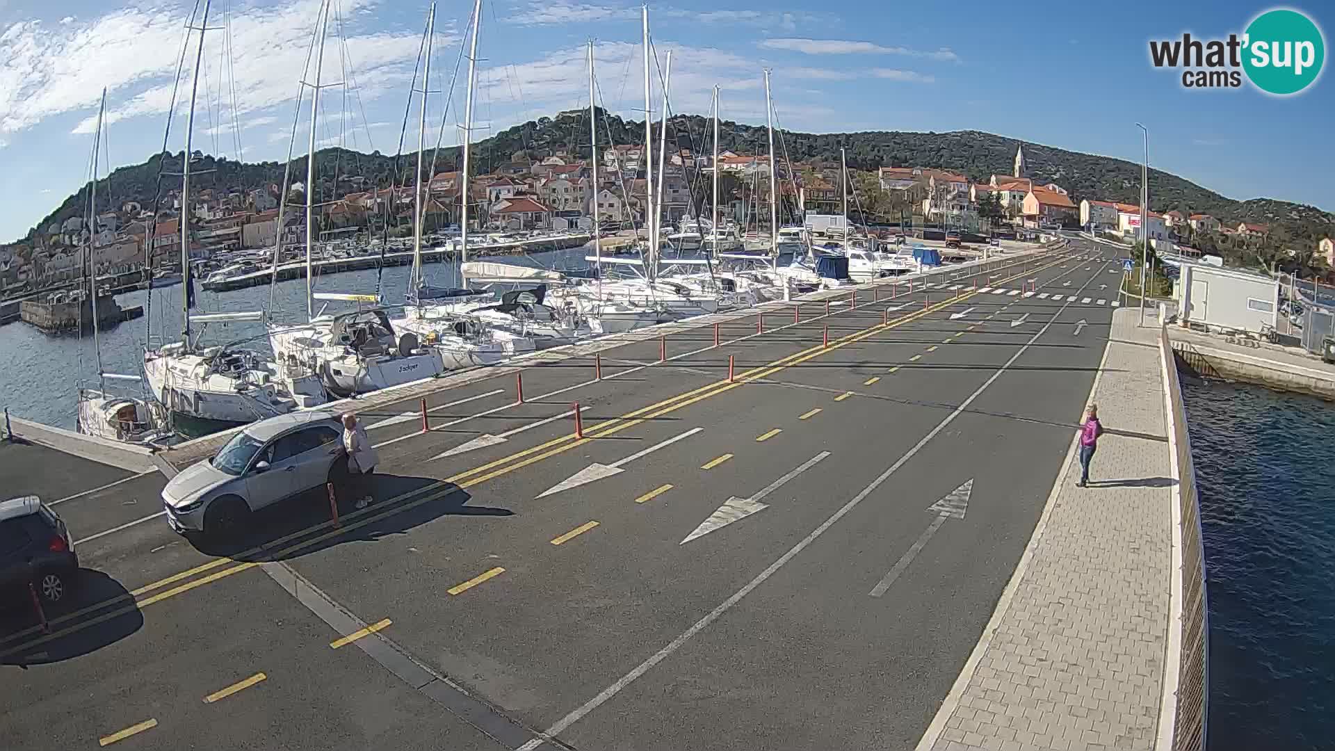 Dalmatien Tkon Fähre – Webcams Kroatien