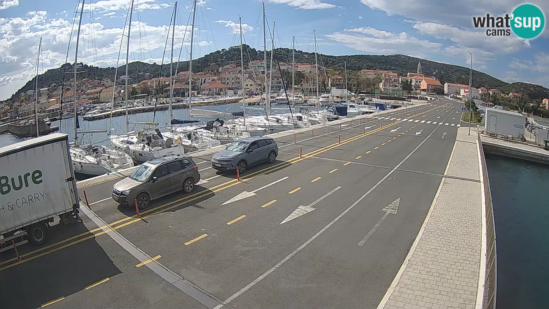 Dalmazia traghetto Tkon – webcam Croazia