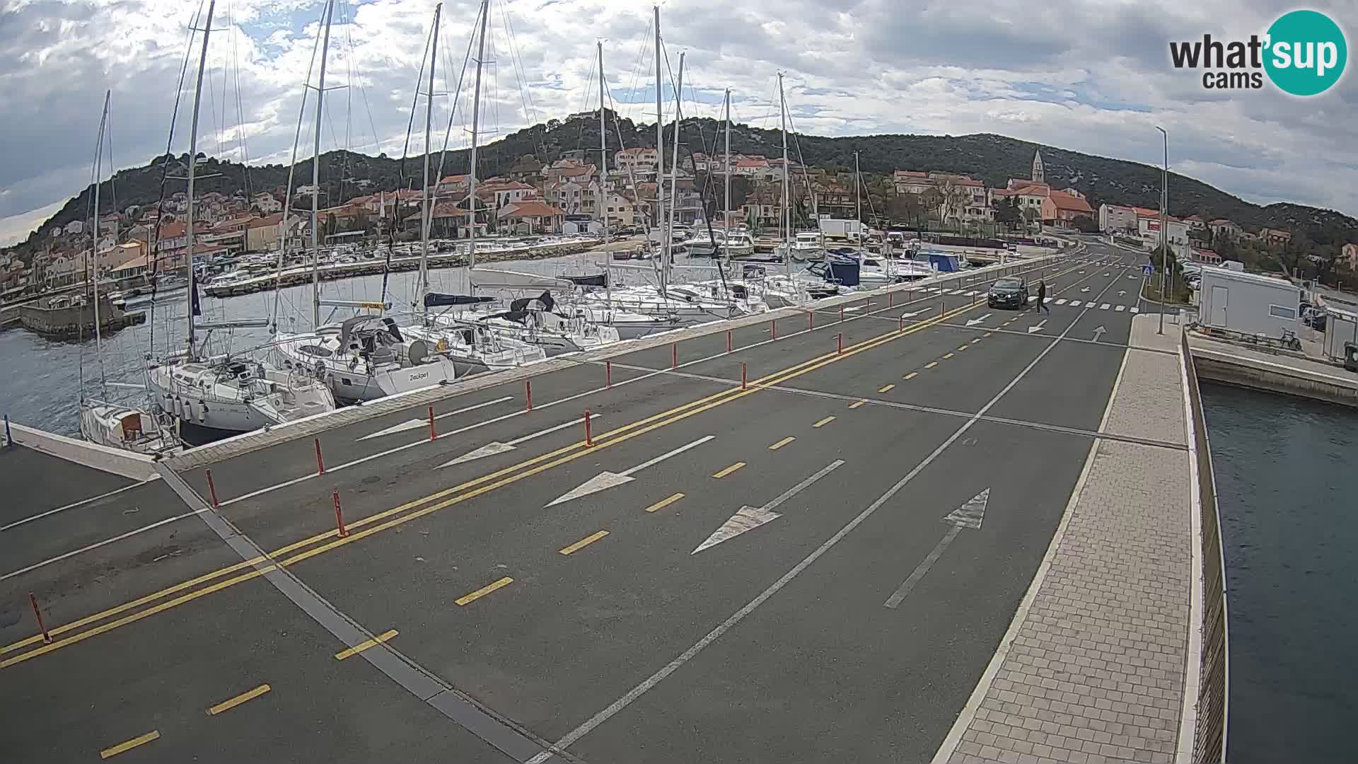 Dalmacia Tkon Transportar- webcams Croacia