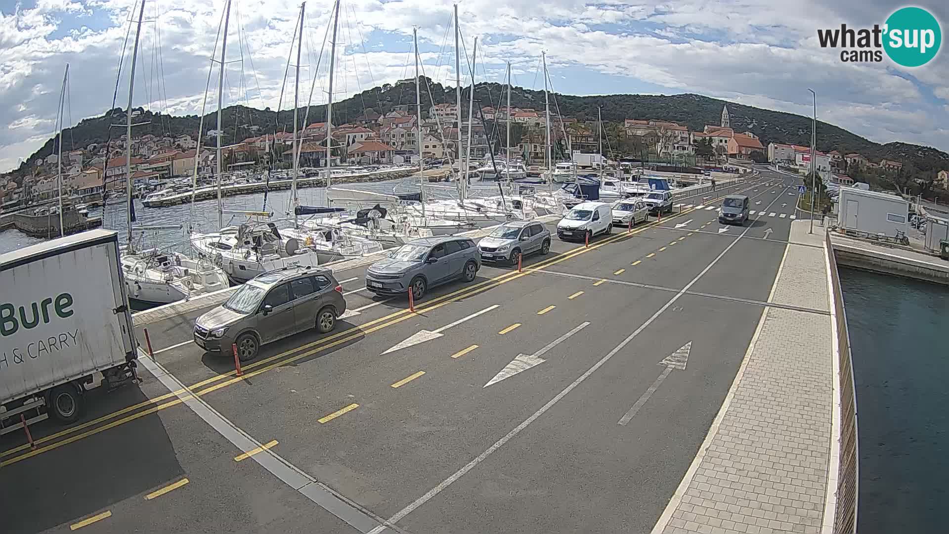 Dalmatien Tkon Fähre – Webcams Kroatien