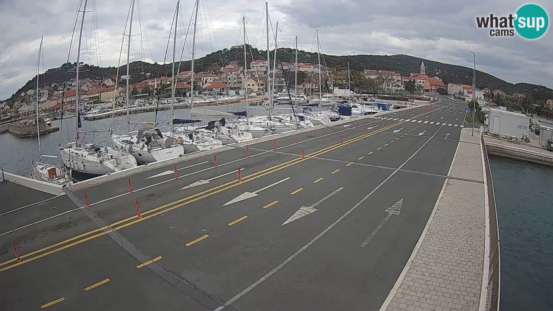 Dalmacija Trajekt Tkon – spletne kamere Hrvaška